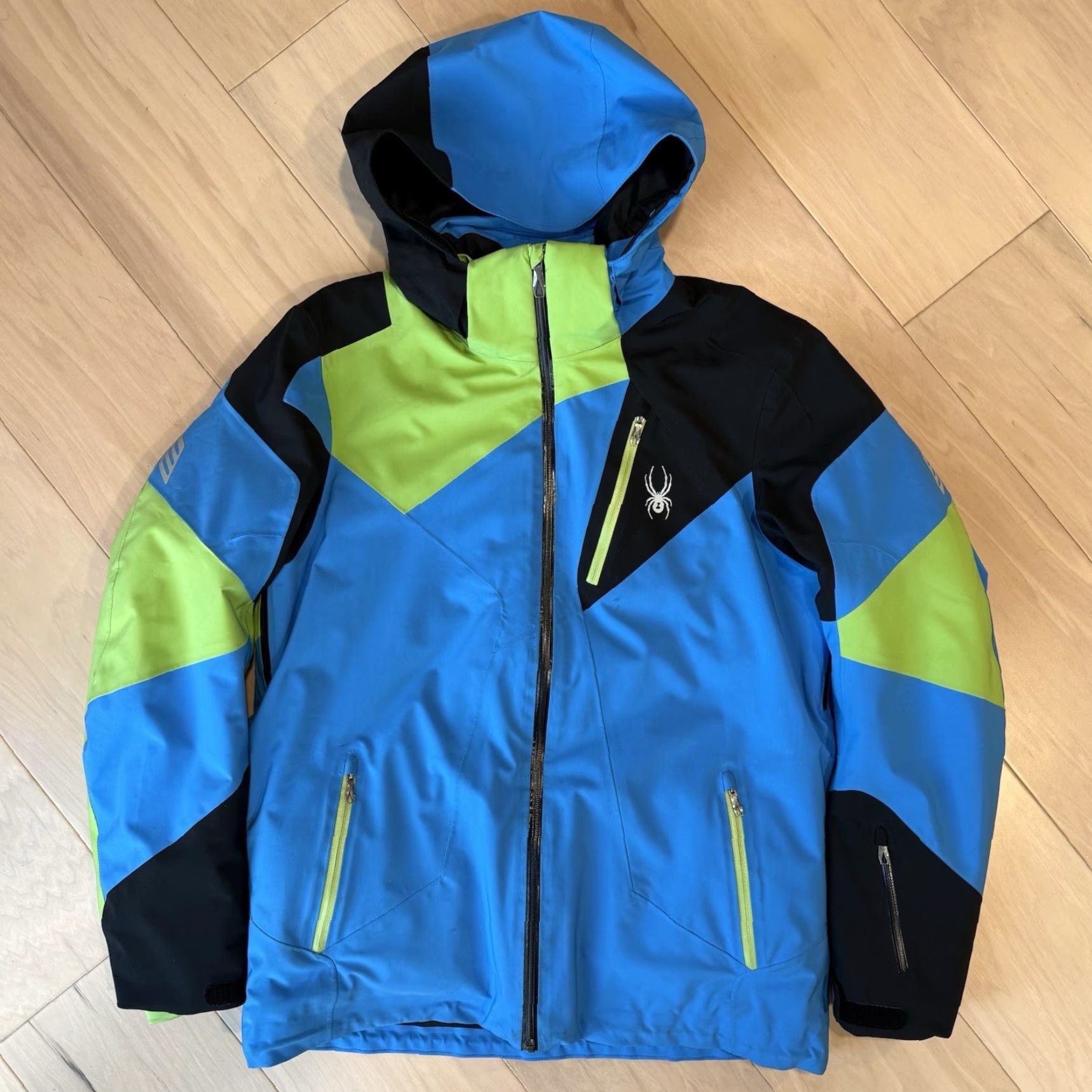 Spyder Spyder Leader Ski Jacket M Multicolor Parka Hooded Insulated Size US M / EU 48-50 / 2 - 2 Thumbnail