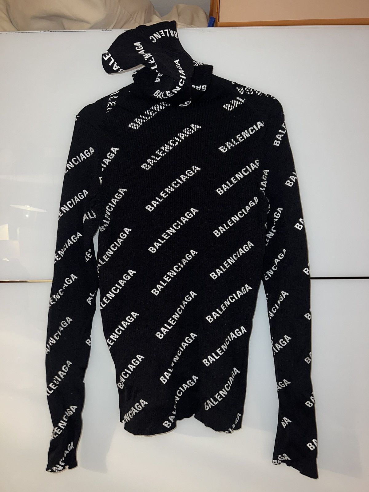 Balenciaga Balenciaga Turtleneck Size US XL / EU 56 / 4 - 6 Thumbnail