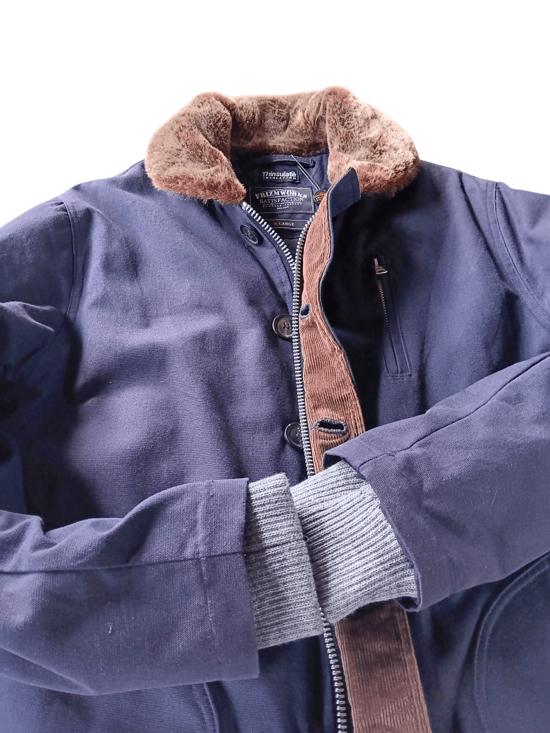 FrizmWORKS FrizmWORKS edgar navy N1-deck jacket Size US XL / EU 56 / 4 - 7 Thumbnail