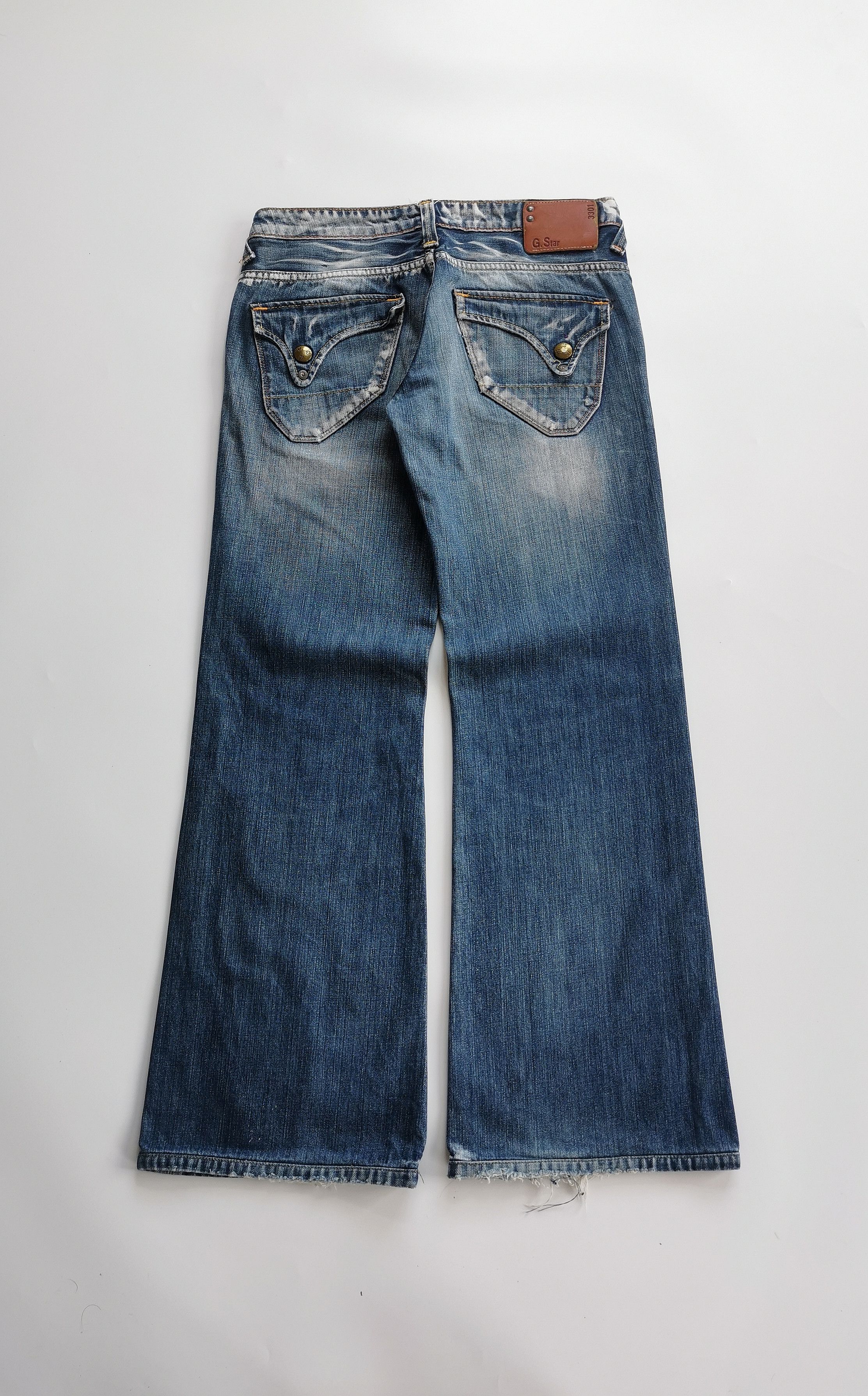 G-Star g star baggy loose bootcut flare jeans Size US 30 / EU 46 - 2 Thumbnail