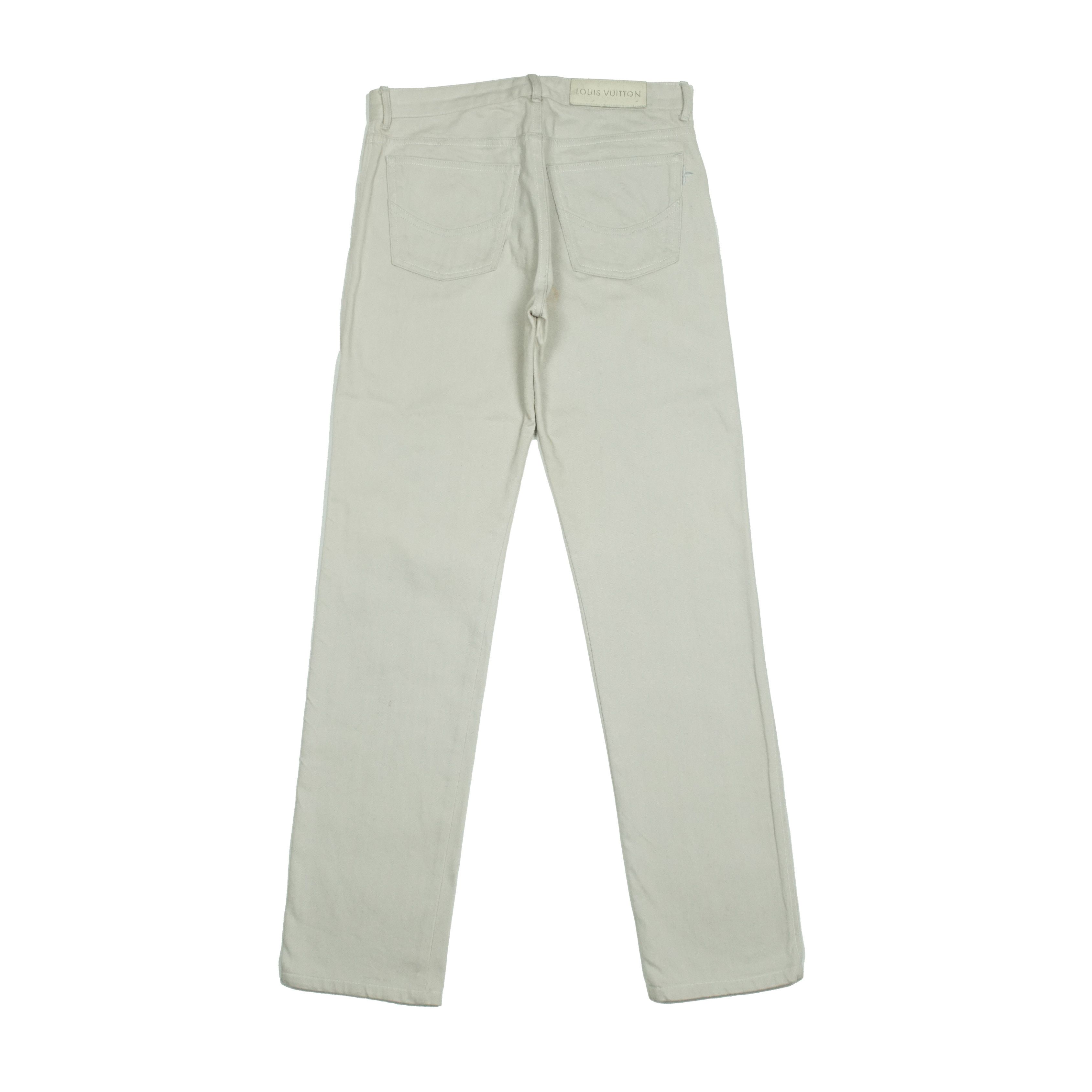 Louis Vuitton *NoTariff Louis Vuitton Light Grey Pants Size 30" / US 8 / IT 44 - 1 Thumbnail