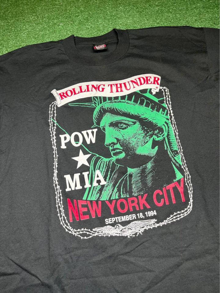 Other Vintage Rolling Thunder T-shirt Size XL Size US XL / EU 56 / 4 - 2 Thumbnail