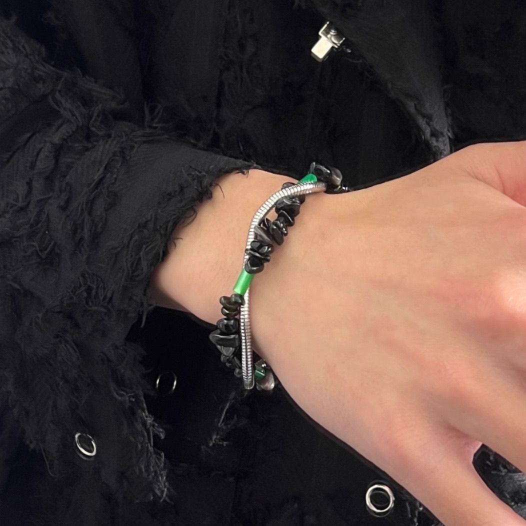 Jewelry Dark Bracelet Y2K Punk Chain Gotch Bracelets Chains Size ONE SIZE - 4 Thumbnail