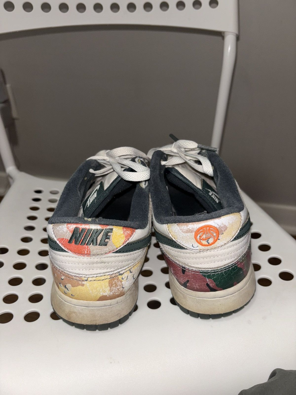 Nike Nike Dunk Low SE Sail Multi-Camo Size 10 Size US 10 / EU 43 - 4 Thumbnail