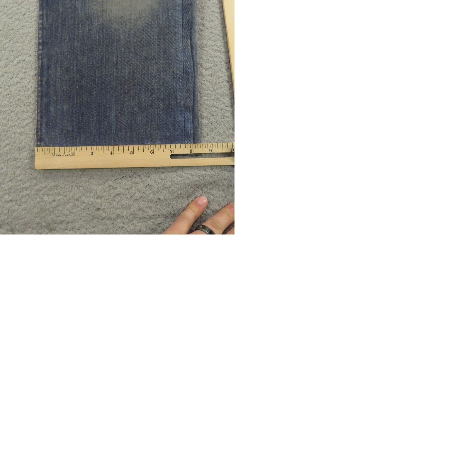 Diesel Diesel Jeans Men 34x29 Loose Straight 5 Pocket Stamped Dirty Wash ITALY Size US 34 / EU 50 - 12 Thumbnail