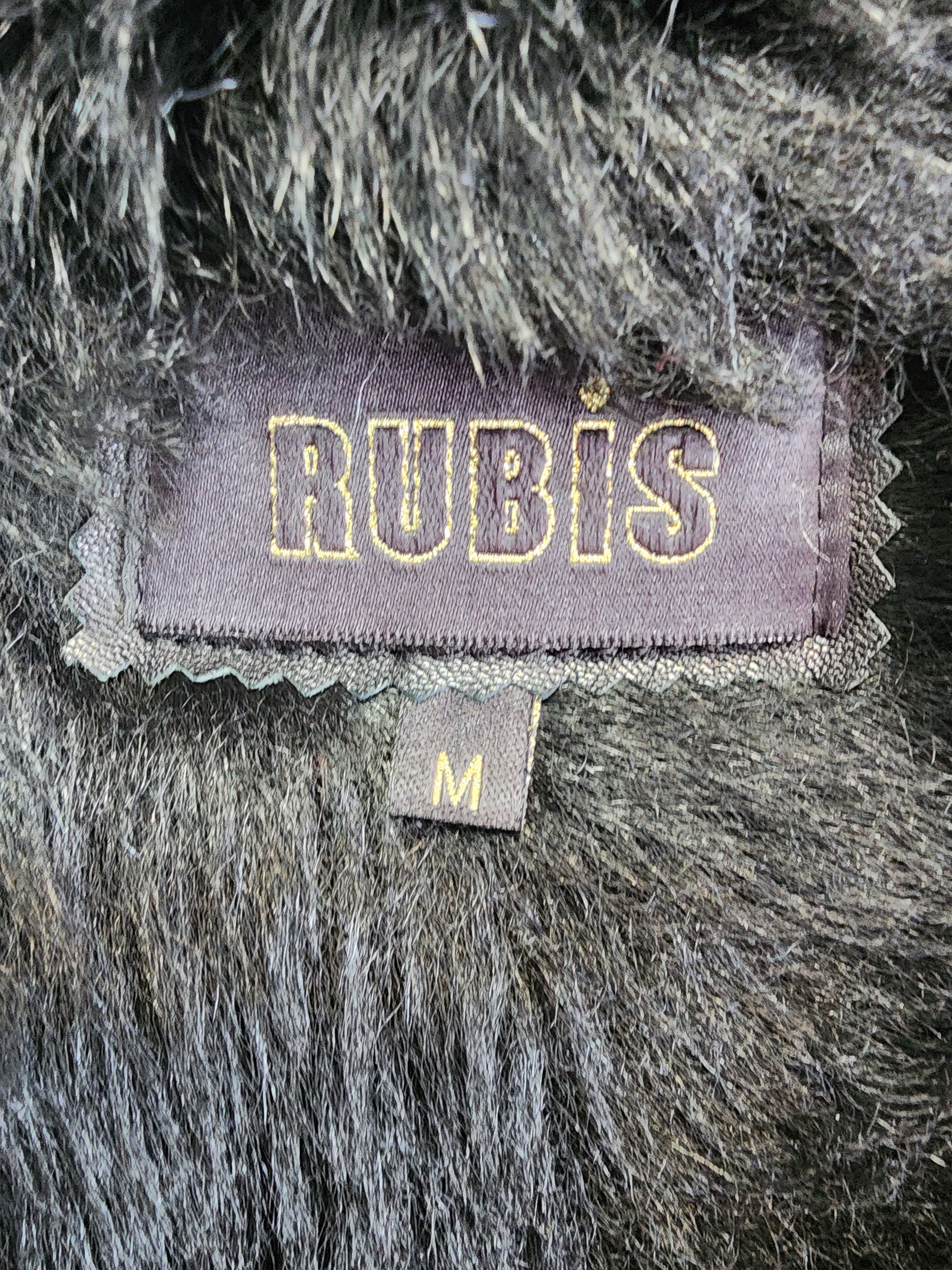 Furla Black Goat Fur Coat: Women's Fur Hooded Jacket, Button Front Size M / US 6-8 / IT 42-44 - 9 Thumbnail
