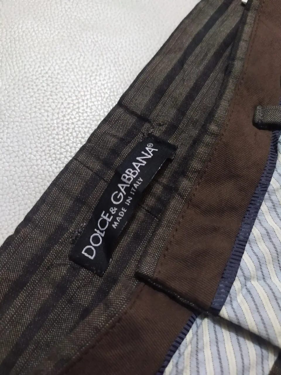 Dolce & Gabbana Dolce & Gabbana Stripe Casual Pants Size US 30 / EU 46 - 5 Thumbnail