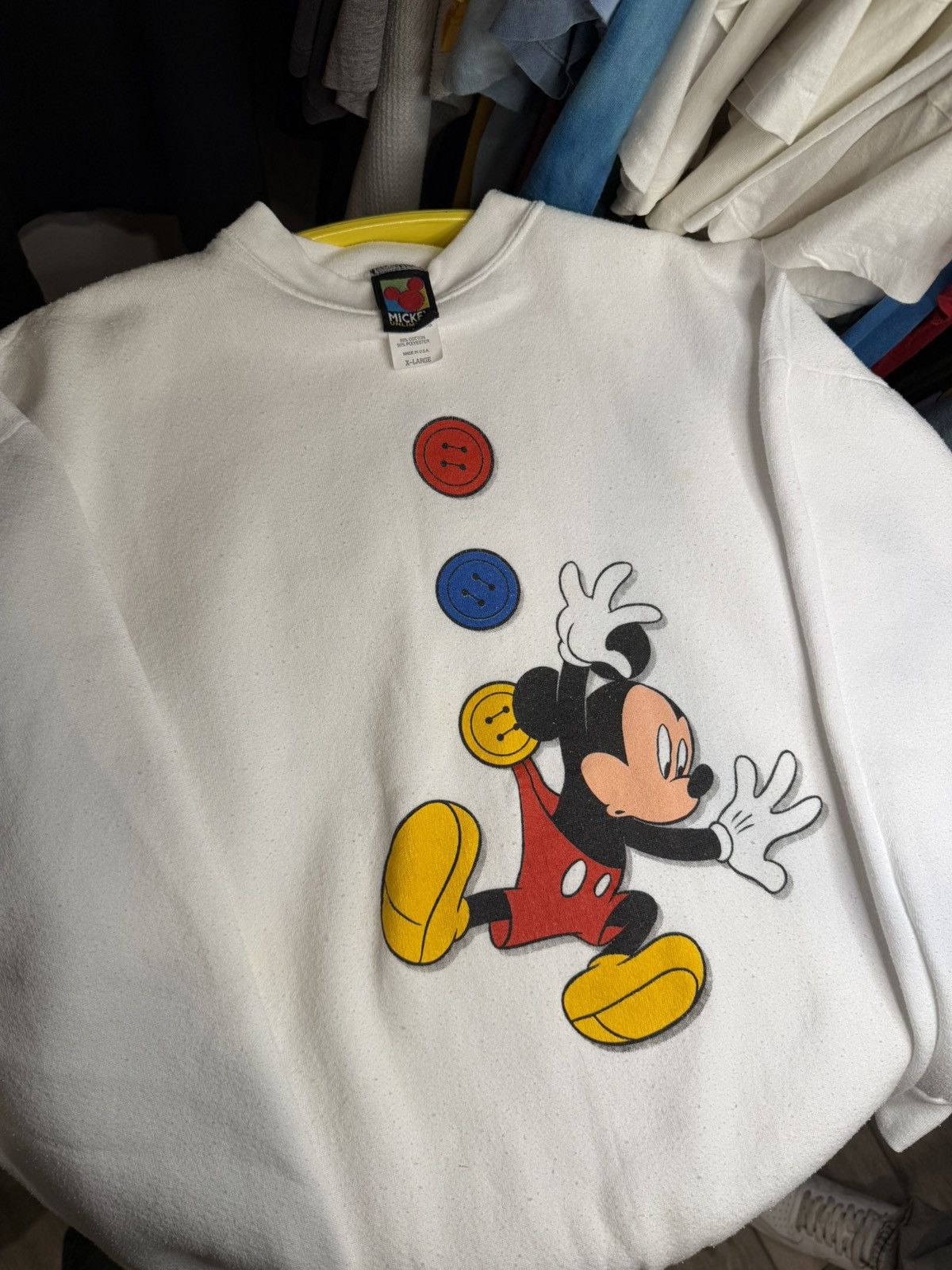 Disney 1980s vintage Mickey Mouse crewneck Size US M / EU 48-50 / 2 - 2 Thumbnail