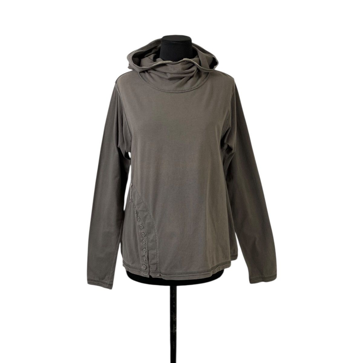 Rundholz Rundholz Black Label Assymetrical Button Big Shadow Hoodie Size S / US 4 / IT 40 - 4 Thumbnail