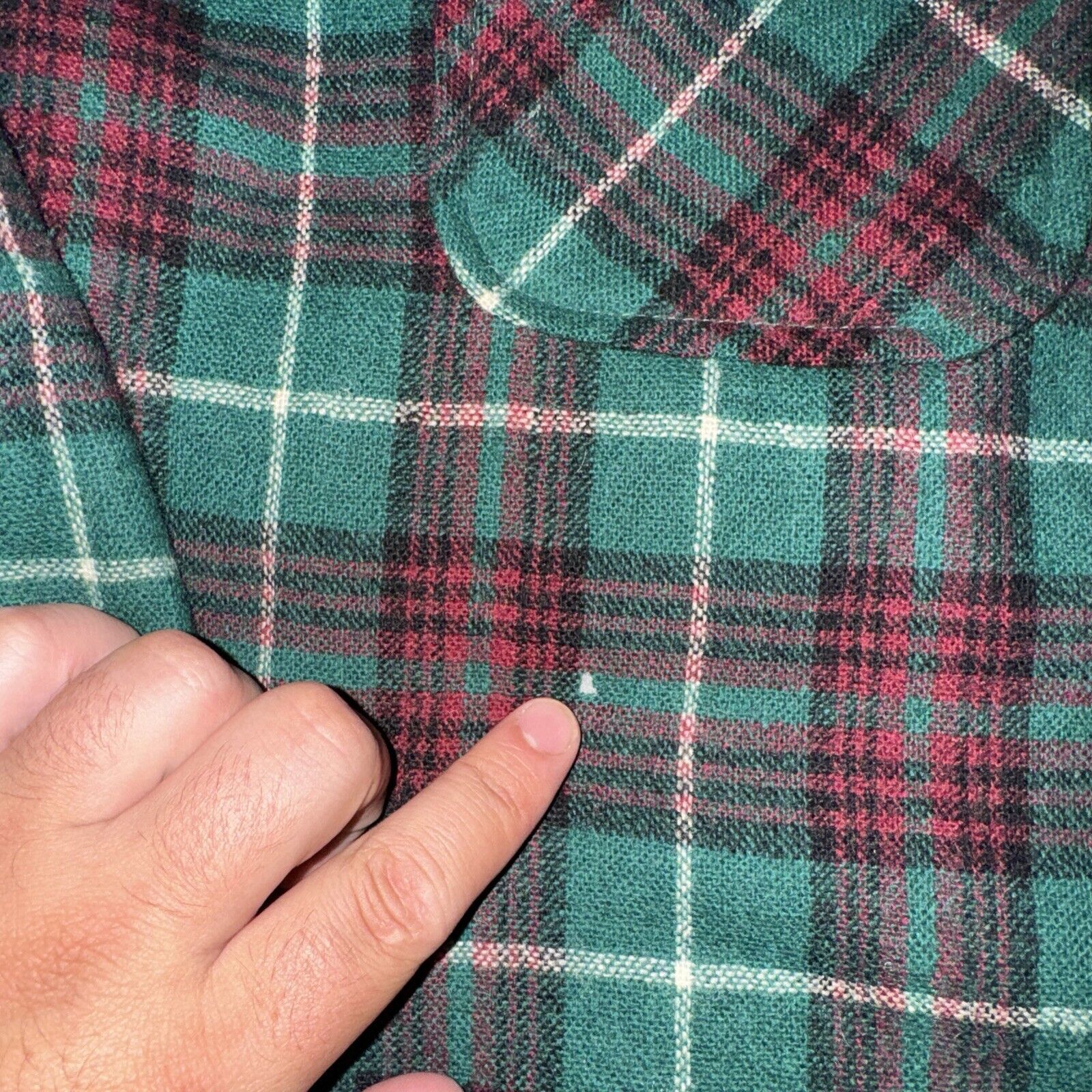 Japanese Brand × Vintage Vintage Briggs Plaid Shirt Flannel M 23x30 Made In Korea Size US M / EU 48-50 / 2 - 3 Thumbnail