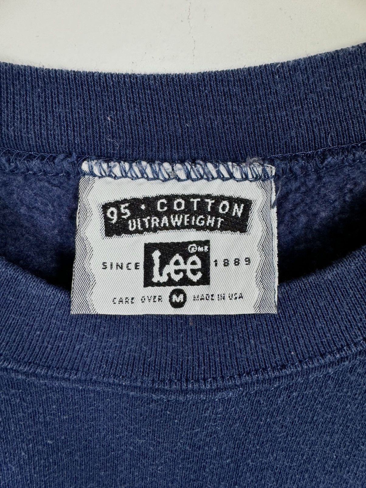 Lee × Vintage 1990's Lee Steiff Sweatshirt Size US M / EU 48-50 / 2 - 9 Thumbnail