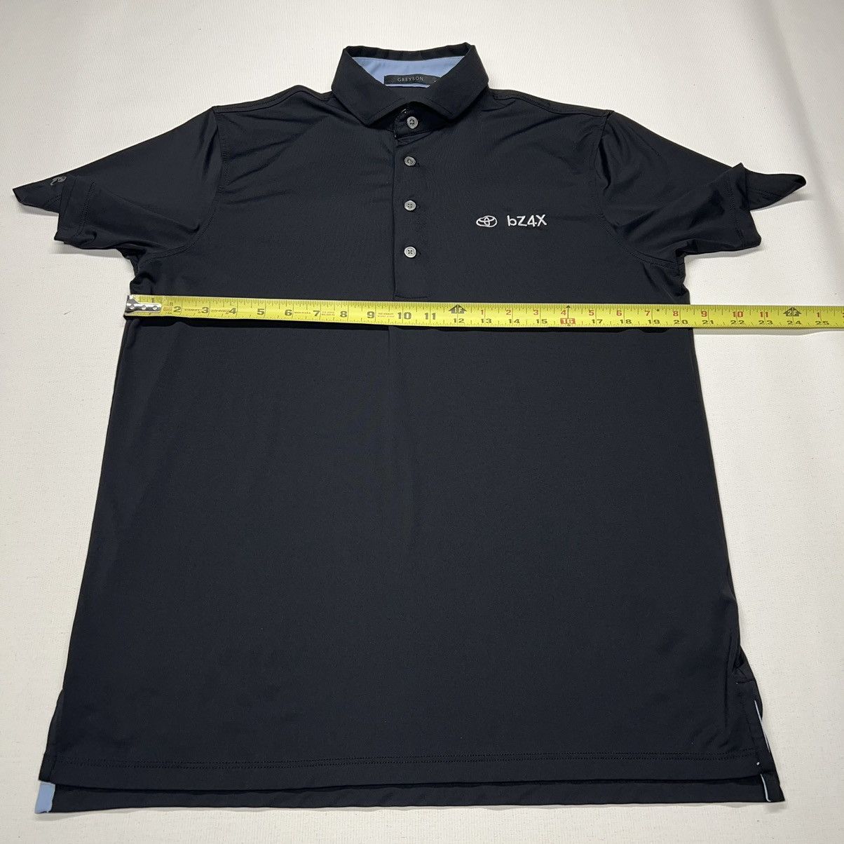 Japanese Brand Greyson Polo Shirt Black Golf Toyota BZ4X Logo Auto Car Size US M / EU 48-50 / 2 - 14 Thumbnail