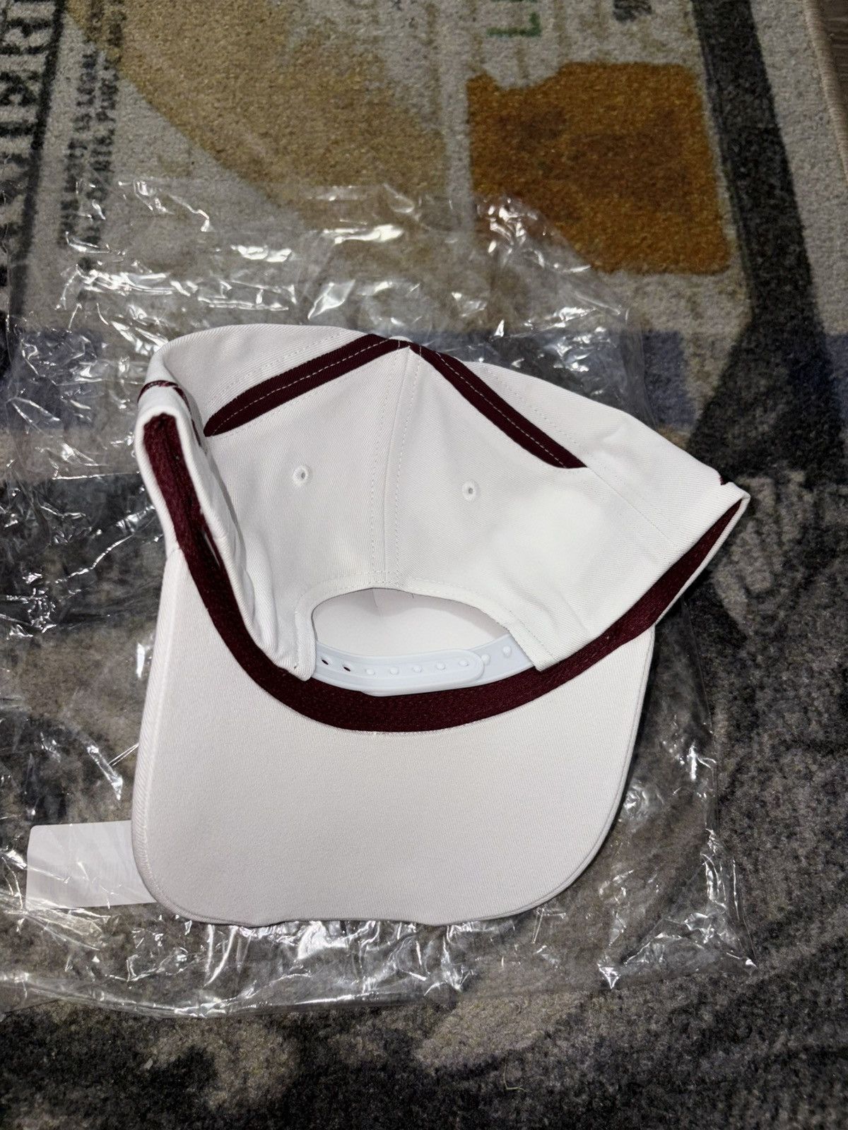 Palace Palace Palabama P Frame 5-Panel Hat White Size ONE SIZE - 3 Thumbnail