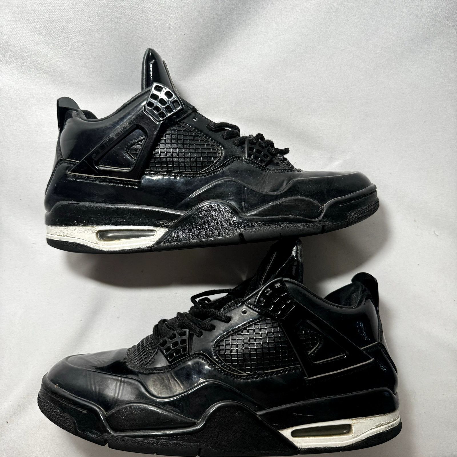 Jordan Brand × Nike Size 10 - Nike Air Jordan 4 Retro 11Lab4 - Black Men's Shoes Size US 10 / EU 43 - 3 Thumbnail