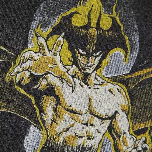 Japanese Brand Devilman Graphic Printed Cotton Tshirt Size US XXL / EU 58 / 5 - 3 Thumbnail