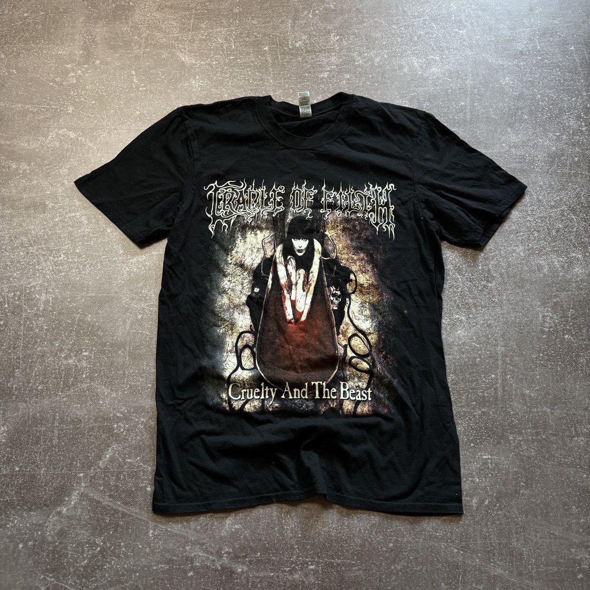 Vintage cradle of filth vintage crazy blood t-shirt y2k opium Size US M / EU 48-50 / 2 - 1 Thumbnail