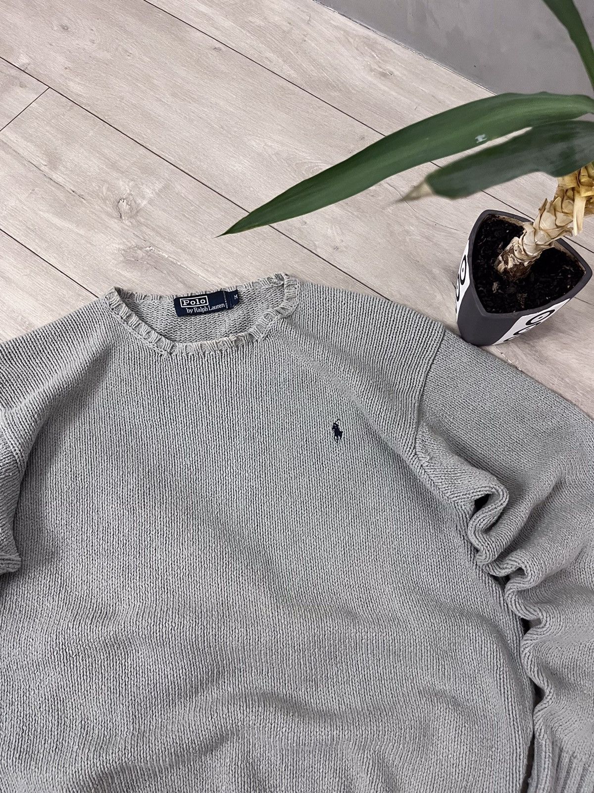 Polo Ralph Lauren 🔥90’s Ralph Lauren Polo Oldmoney Cable Knit Sweater Boxy Size US M / EU 48-50 / 2 - 4 Thumbnail