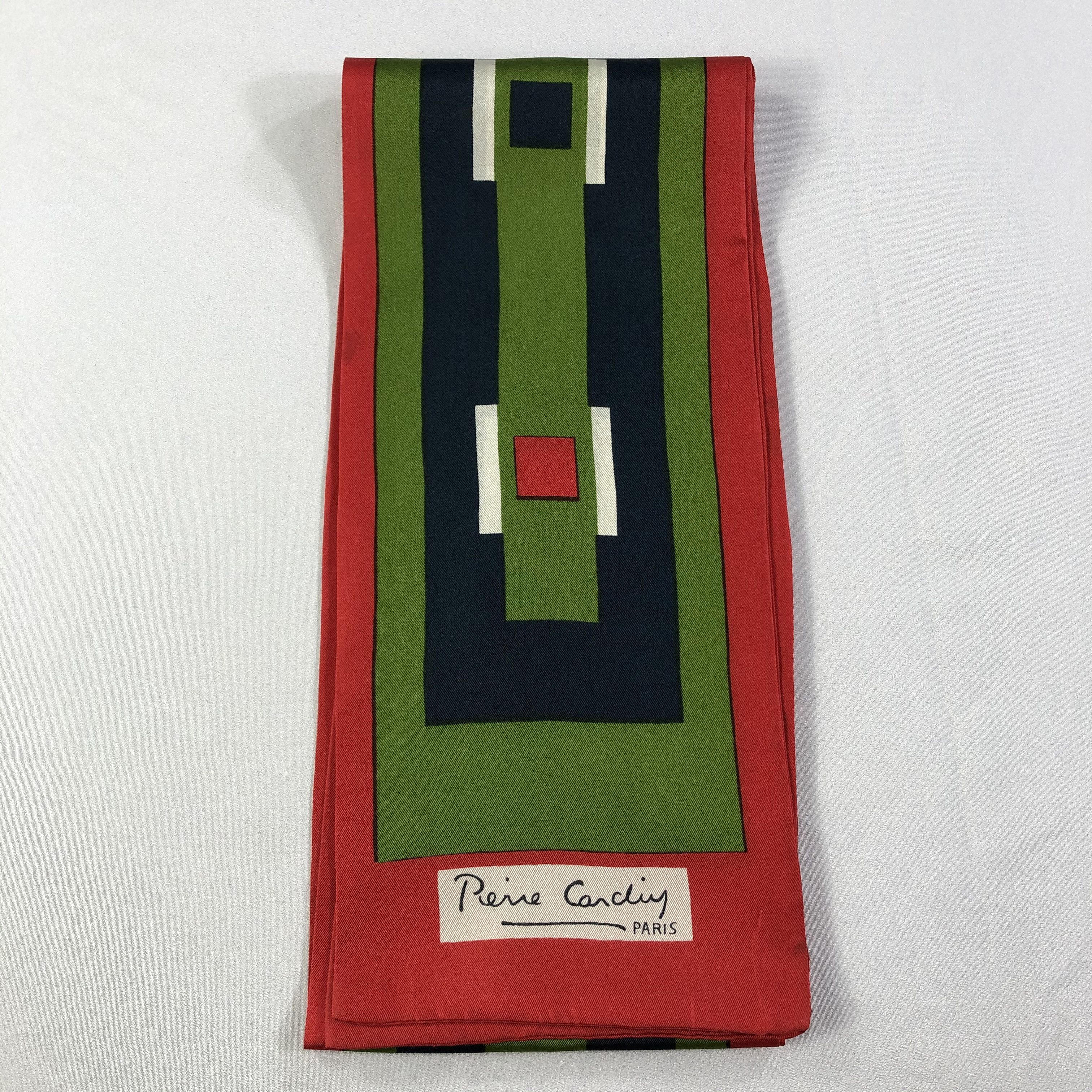Pierre Cardin × Vintage Vintage Pierre Cardin Silk Scarf Size ONE SIZE - 3 Thumbnail