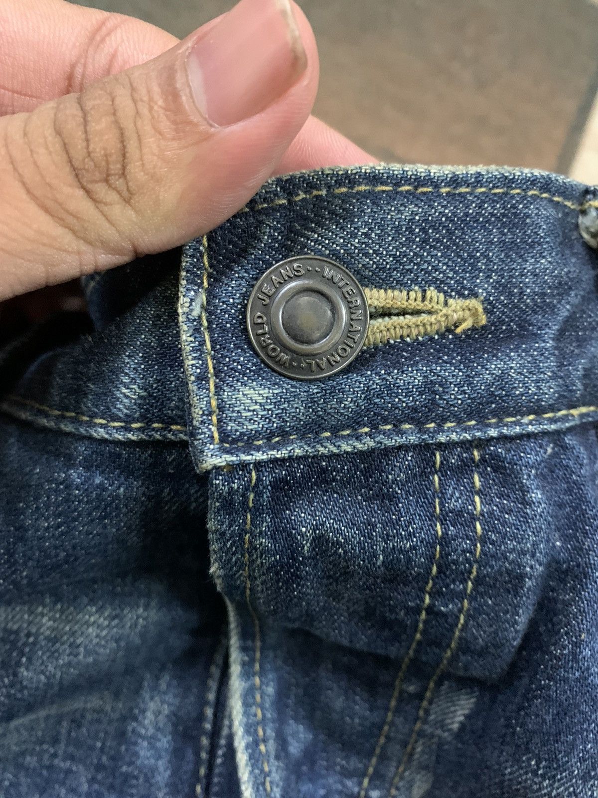 Hysteric Glamour × Japanese Brand × Shellac shellac flare bootcut mud wash style designer japanese Size US 30 / EU 46 - 7 Thumbnail