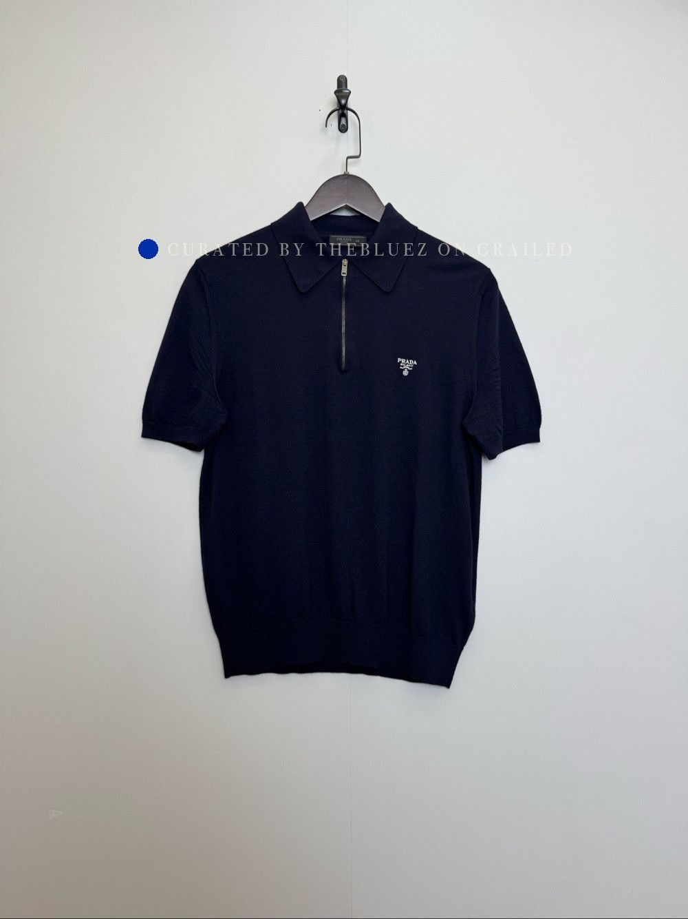Prada Prada Sport 00s Zip Closure Polo Shirt | Grailed