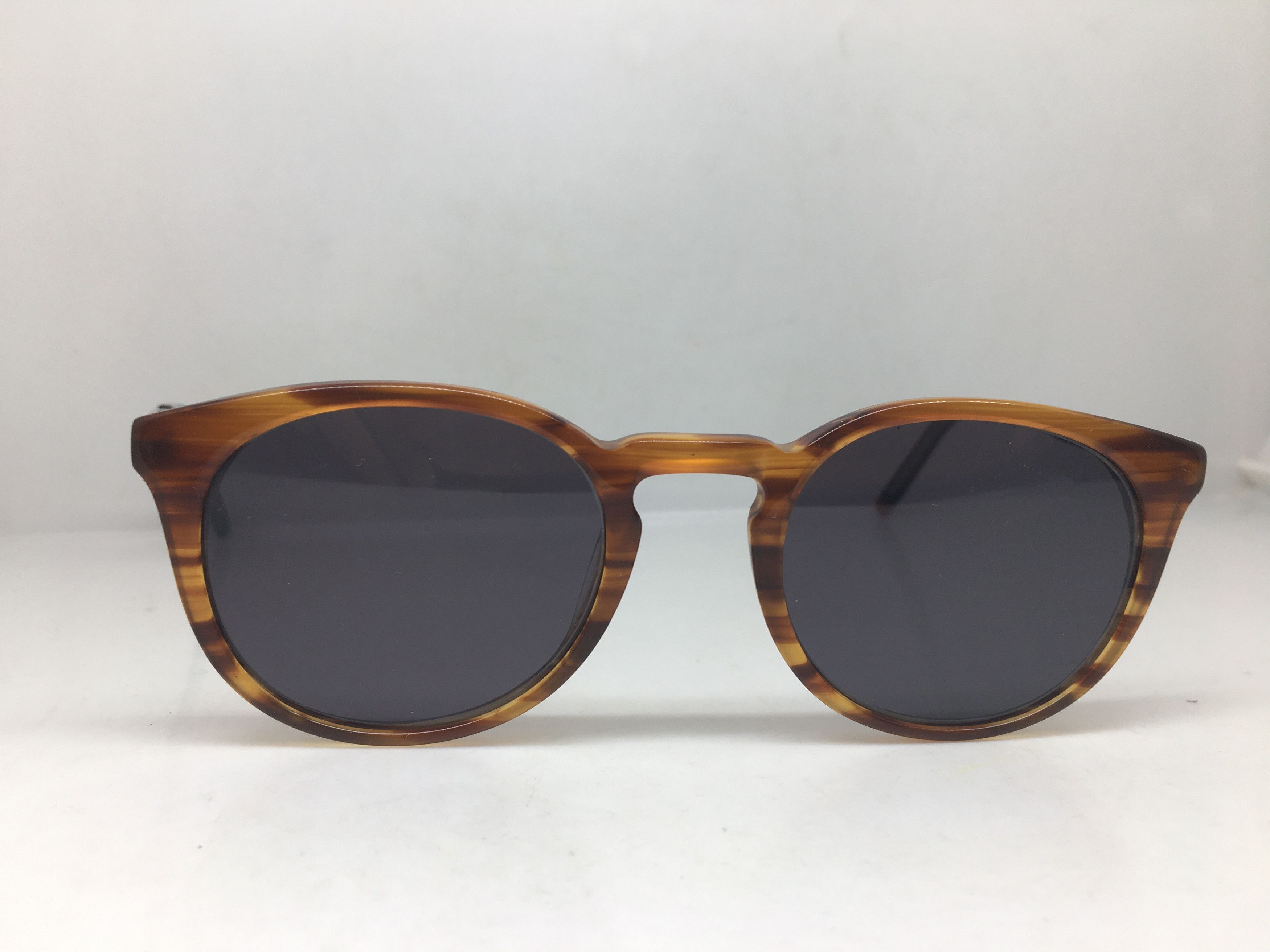 Other Handmade Brown Acetate ARTSTOCRST Keyhole Sunglasses Size ONE SIZE - 1 Thumbnail