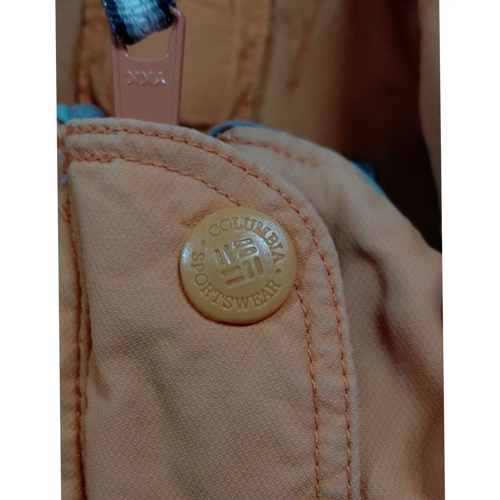 Vintage Columbia Sportswear Company Hooded Jacket Orange Solid Women Size M Size M / US 6-8 / IT 42-44 - 4 Thumbnail