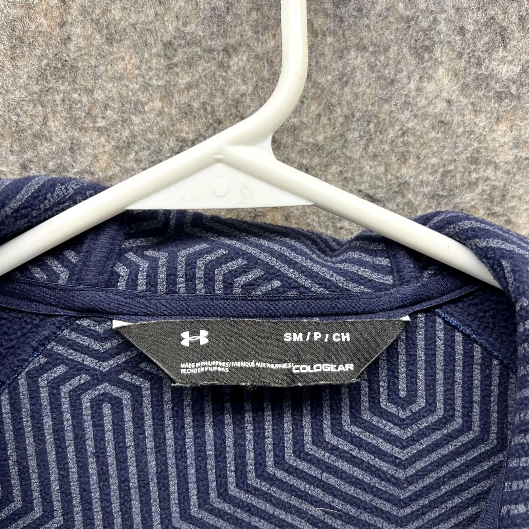 Under Armour Under Armour Sweater Women's Small Full Zip Hooded Fleece Jacket Blue UA Size S / US 4 / IT 40 - 5 Thumbnail