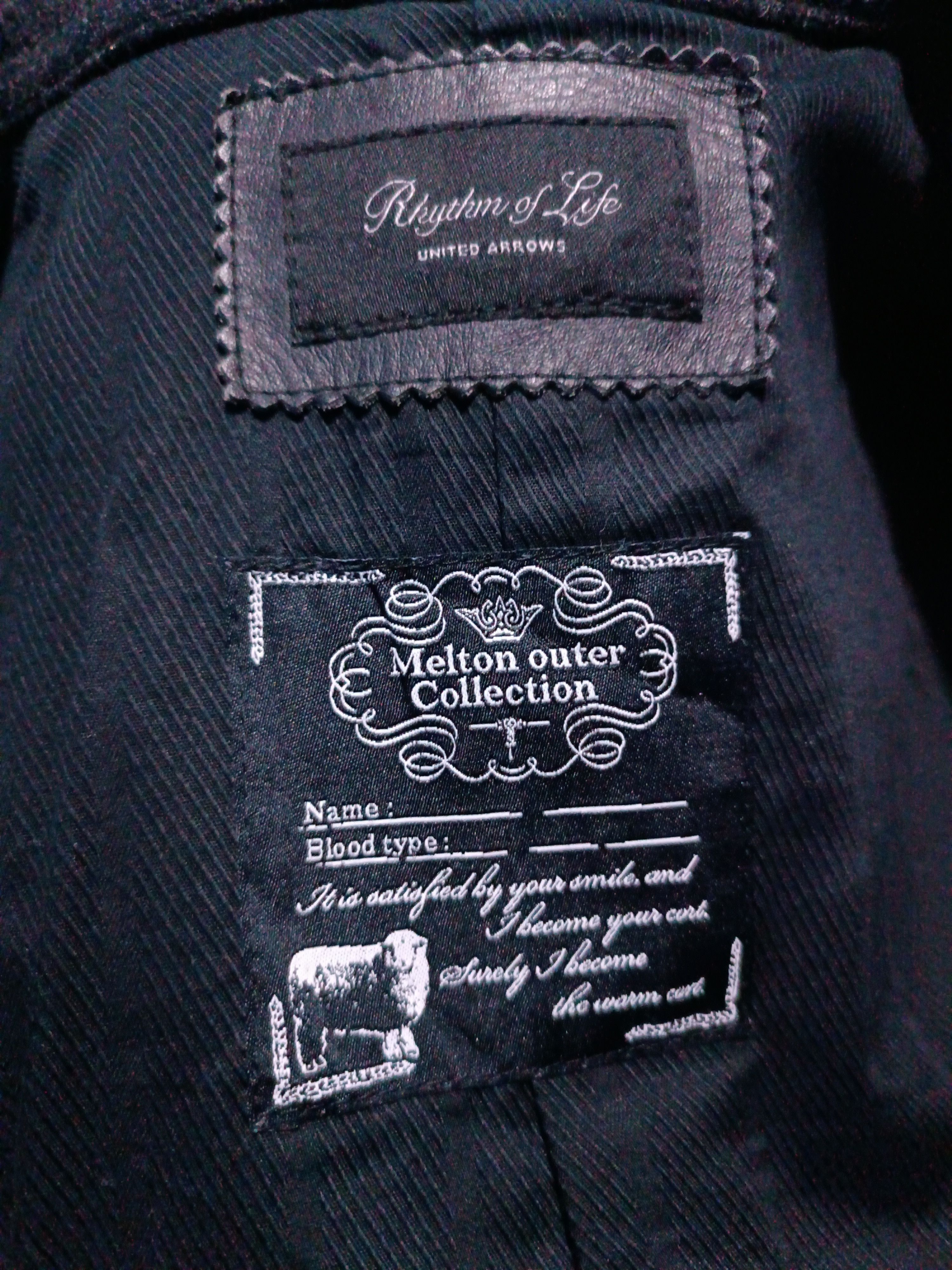 Japanese Brand Melton Outer Collection Wool Jacket Dark Gray Size US M / EU 48-50 / 2 - 6 Thumbnail