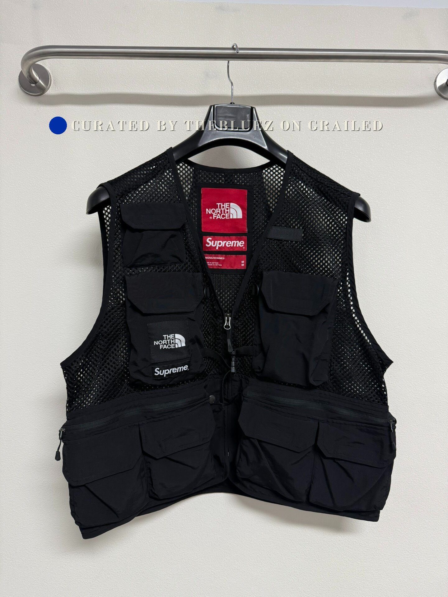 Supreme × The North Face Supreme the north face cargo vest black