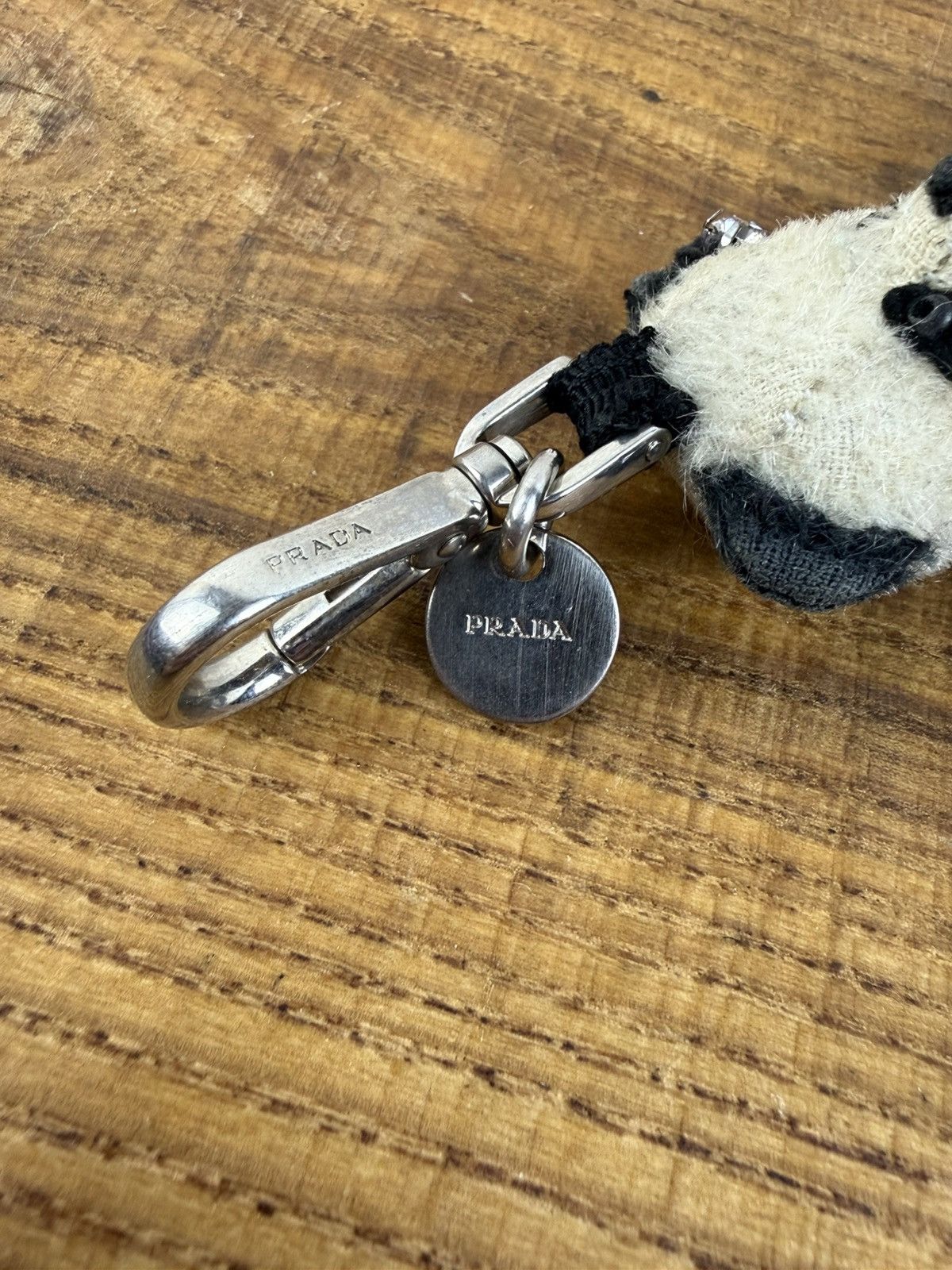 Prada Prada Panda Bear Bag Charm Keychain Key Holder Size ONE SIZE - 9 Thumbnail