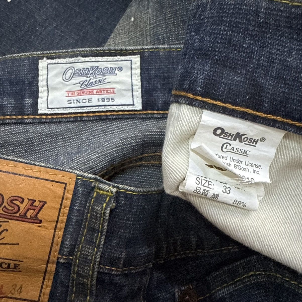 Oshkosh Vintage Oshkosh Paint Splatter Mud Wash Loose Jeans Size US 34 / EU 50 - 16 Thumbnail