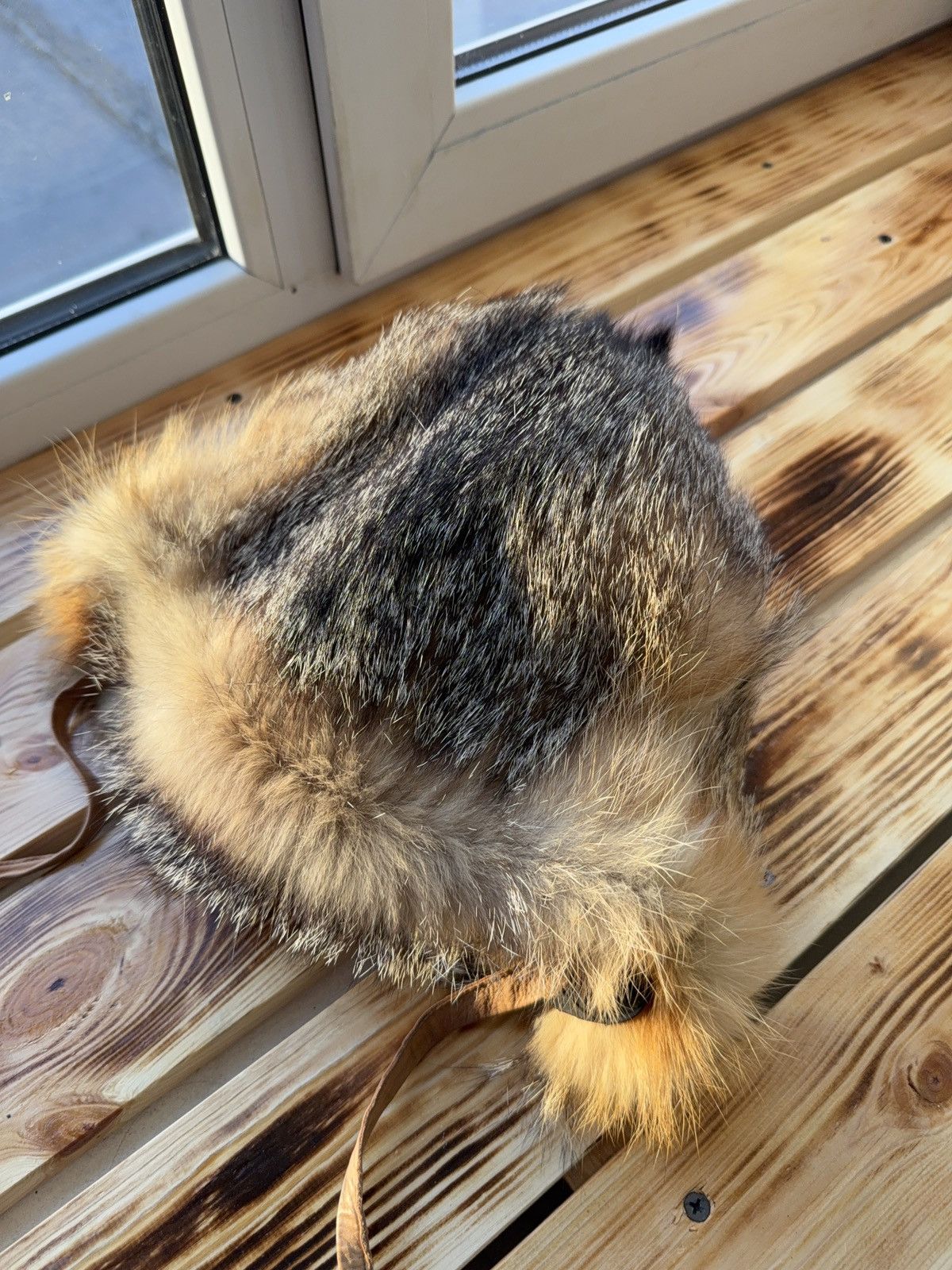Le Grande Bleu (L.G.B.) Vintage Y2K Fuzzy 90s Luxury Real Fur Ushanka Hat LGB Style Size ONE SIZE - 11 Thumbnail