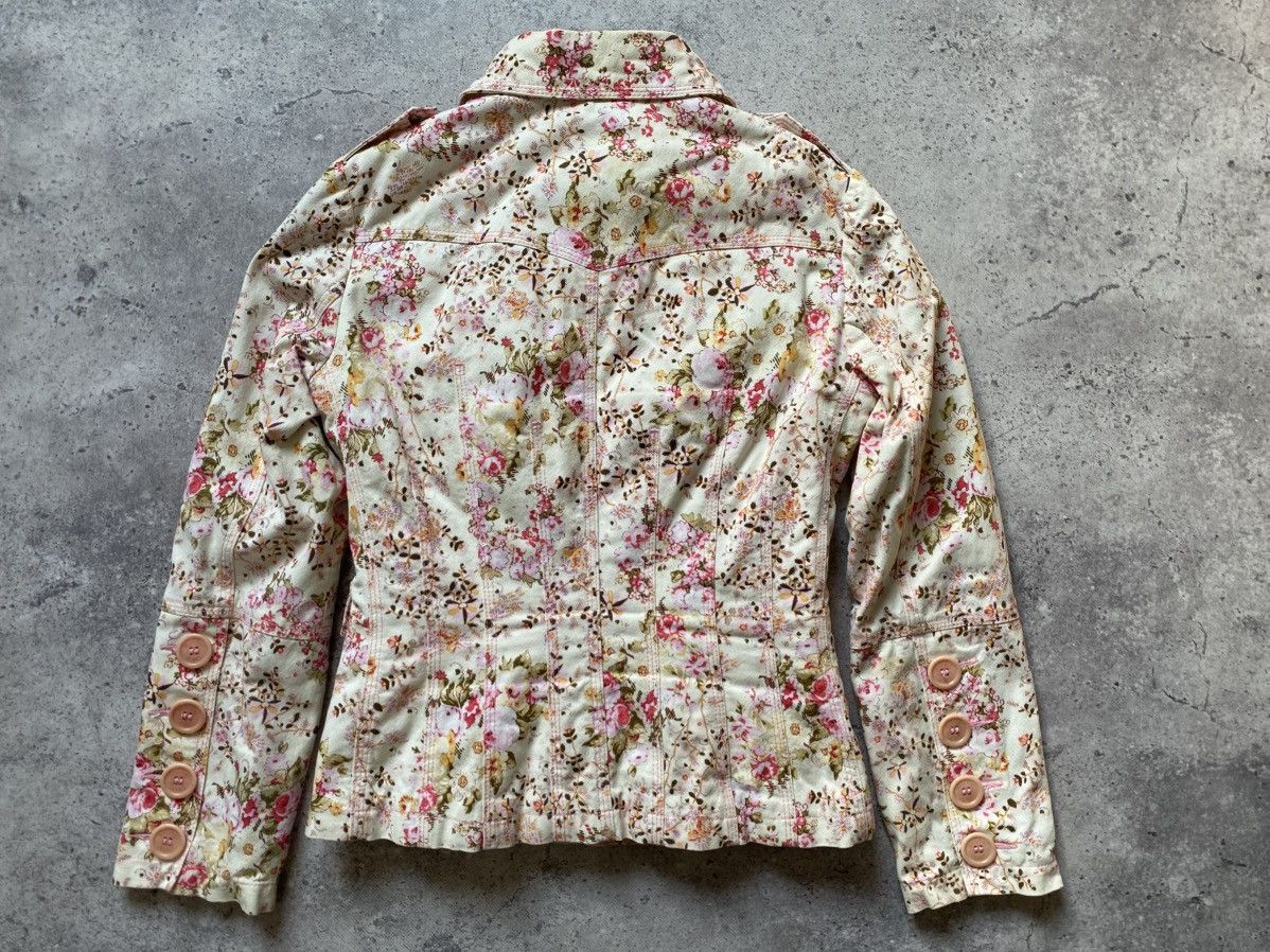Moschino Moschino Quilted Lined Floral Print Hunting Jacket 40 Italy Size S / US 4 / IT 40 - 21 Thumbnail