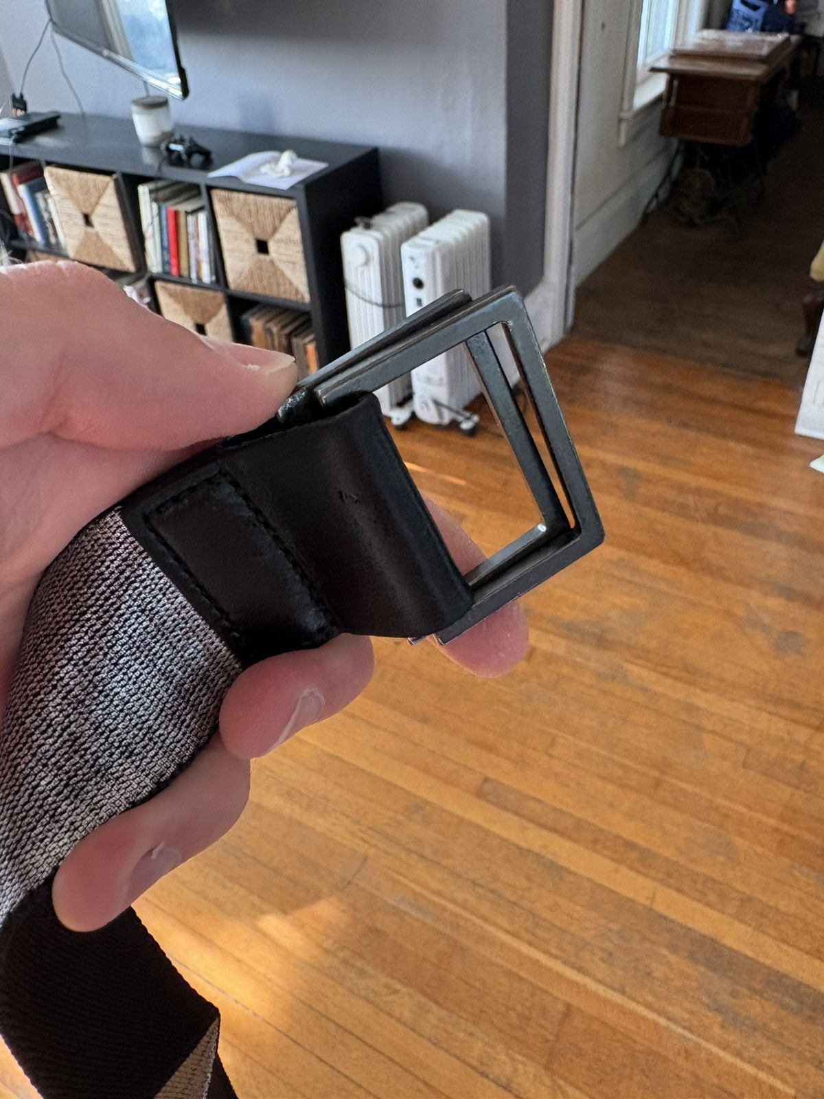 Issey Miyake 132.5 Standard Black/Silver Belt