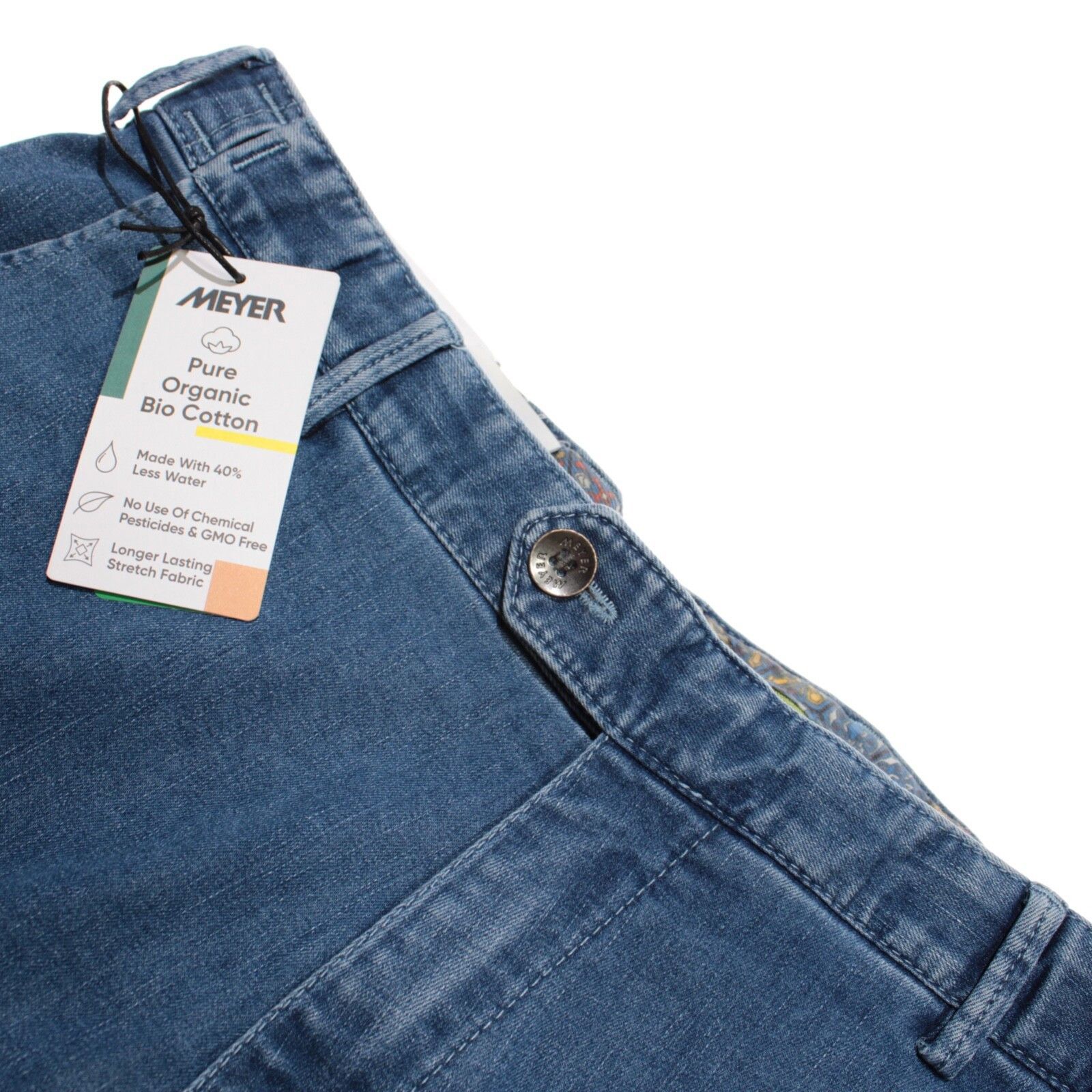 Other Meyer New with tags Chino Size 34 US In Blue Size US 34 / EU 50 - 1 Thumbnail