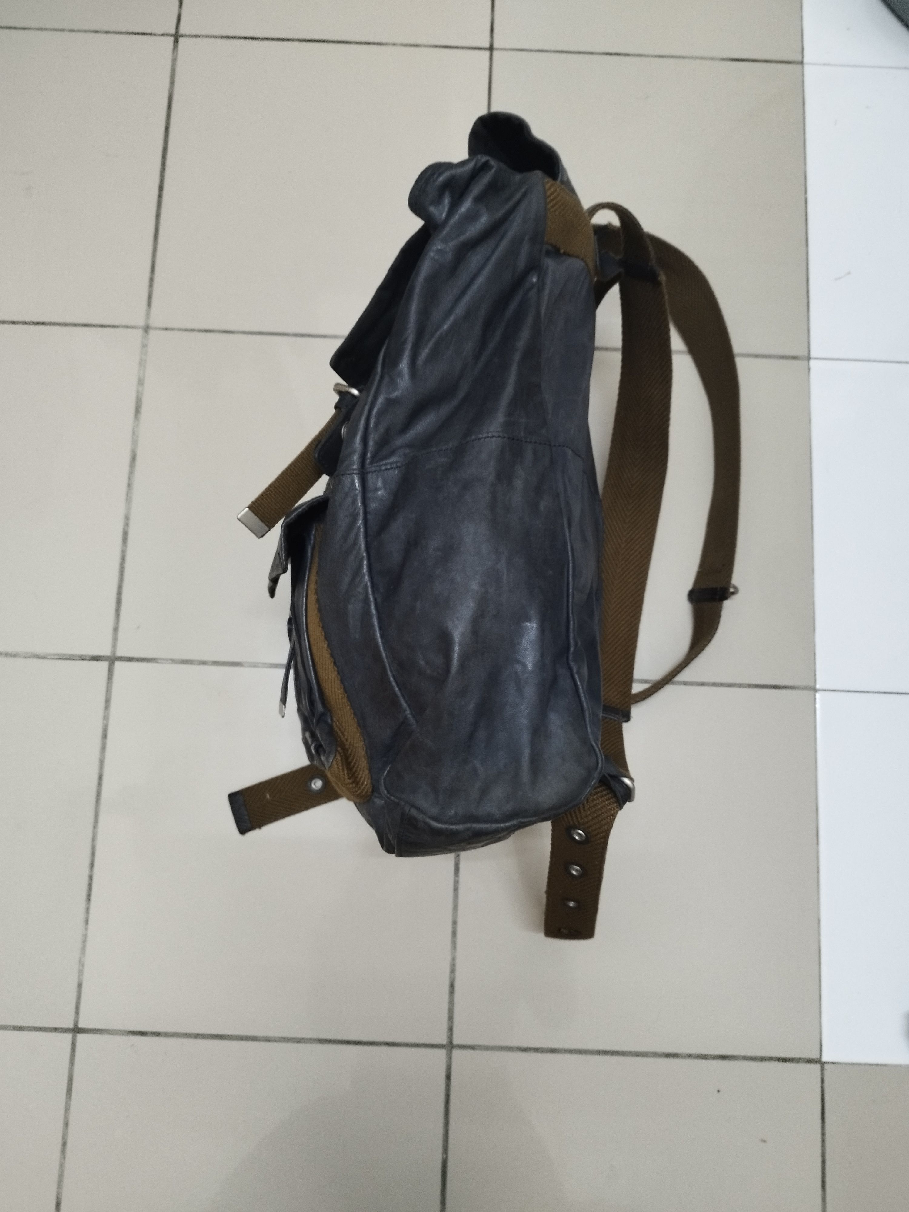 14th Addiction Vintage Zer Japanese Brand Backpack leather Size ONE SIZE - 6 Thumbnail