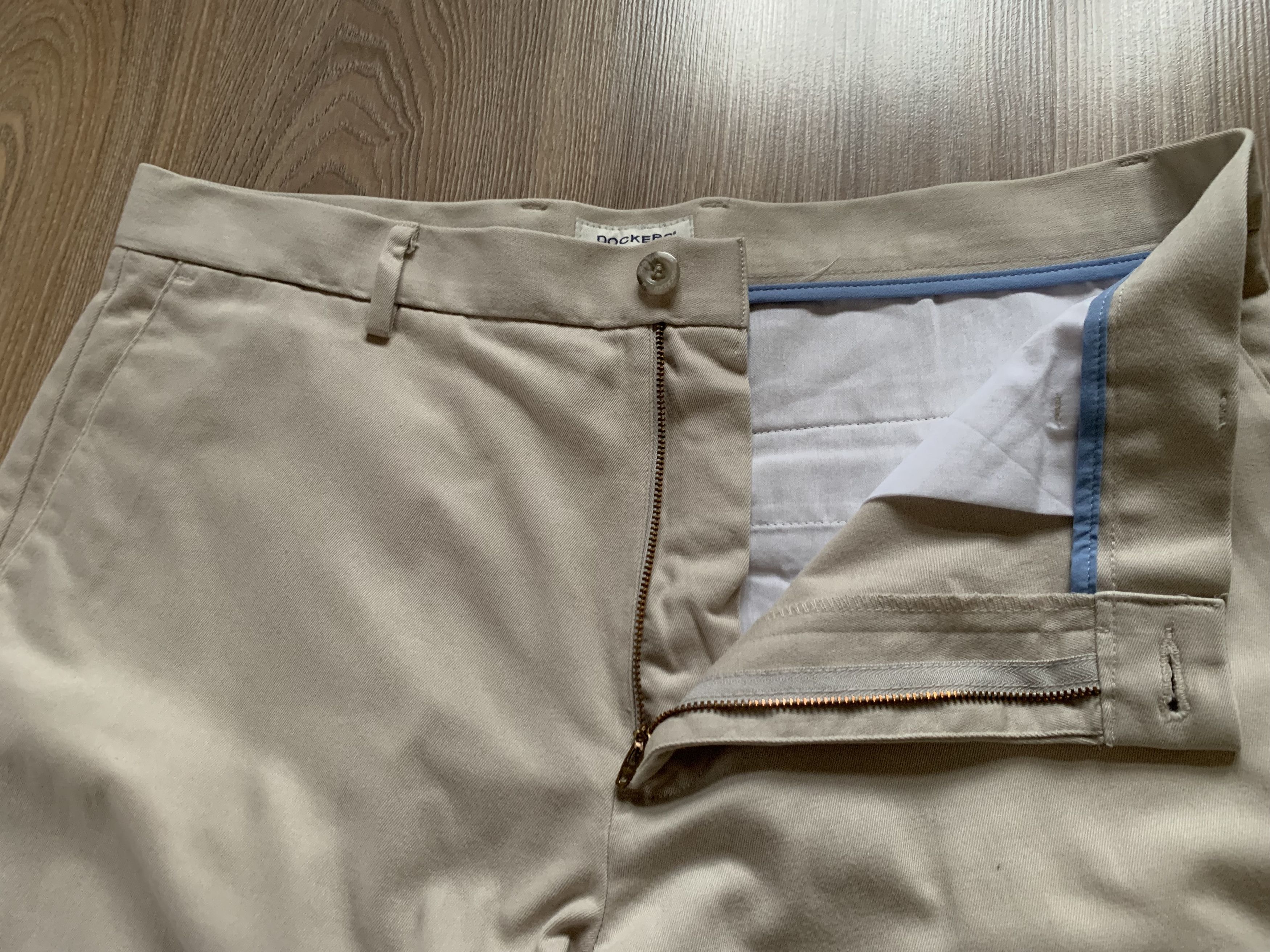 Dockers Dockers Classic Fit Beige Pants Size US 38 / EU 54 - 5 Thumbnail