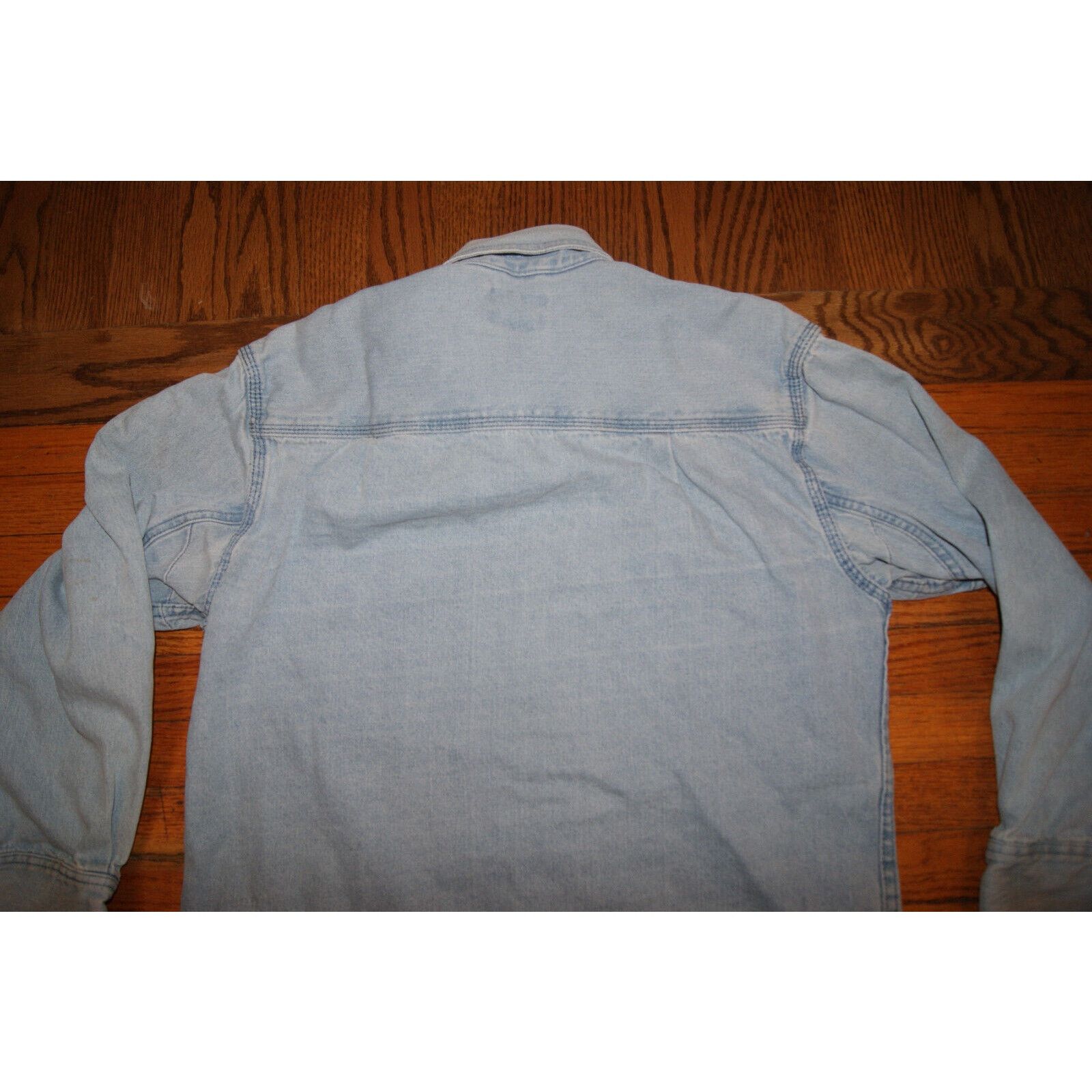 SCHMIDT C E Schmidt Workwear Denim Button Shirt Mens M Jean Jacket Size US M / EU 48-50 / 2 - 5 Thumbnail