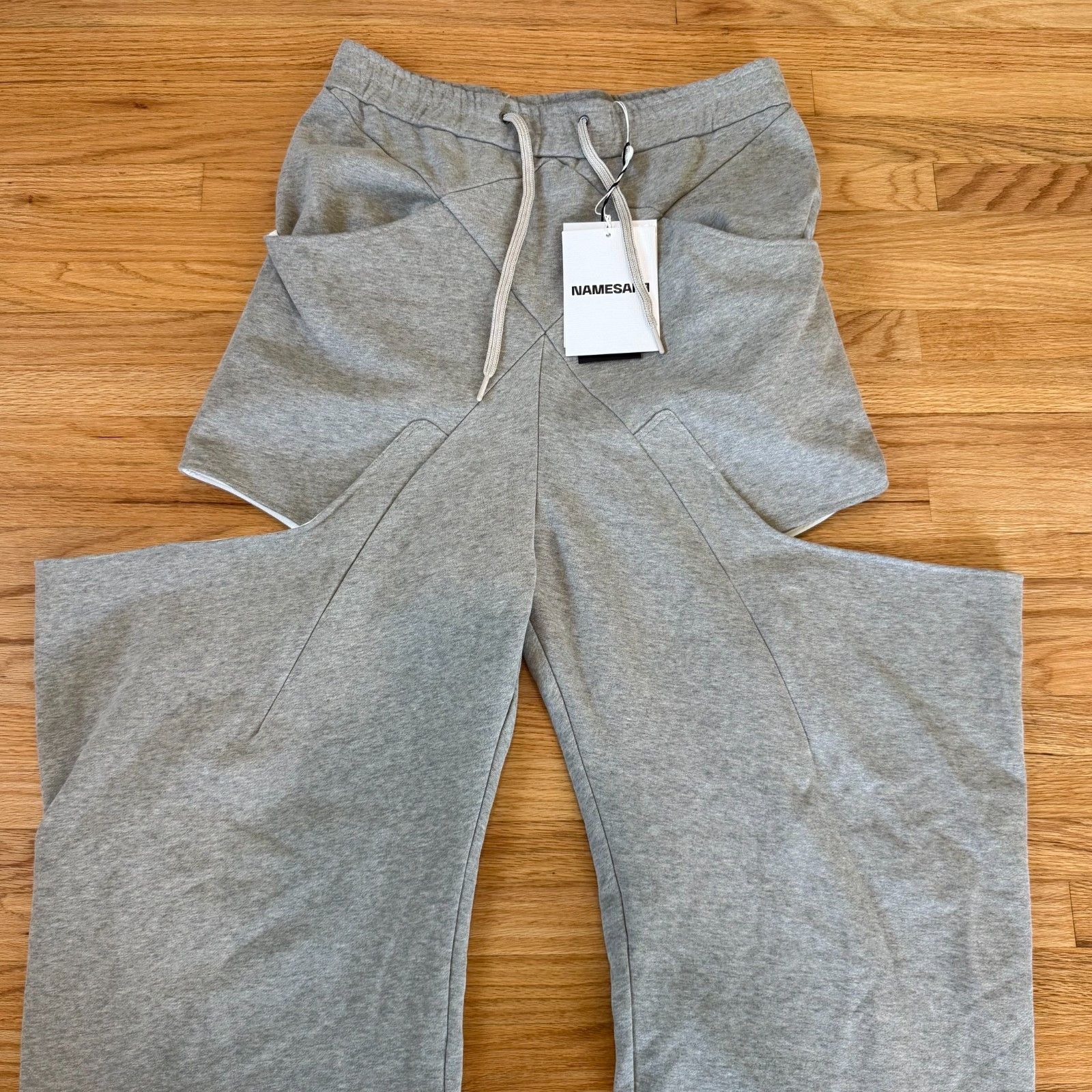 NAMESAKE NAMESAKE Jalen Drape Sweatpants In Gray Large Size US 34 / EU 50 - 11 Thumbnail
