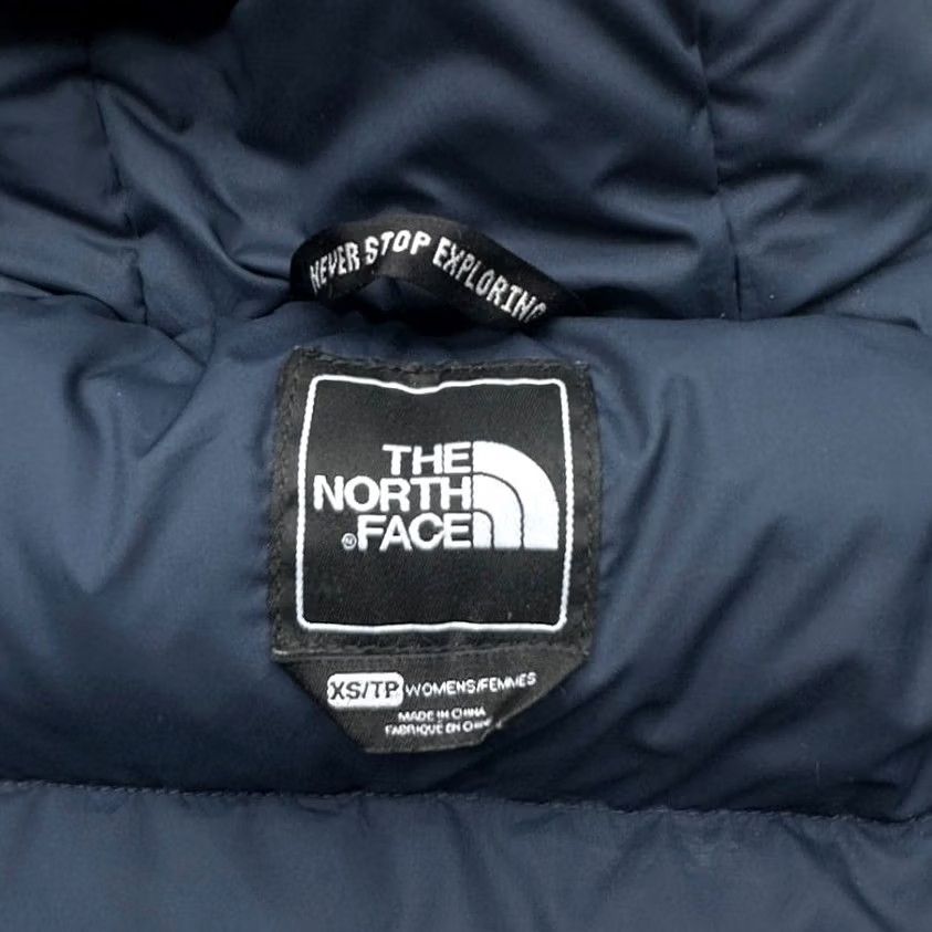 The North Face The North Face HyVent Goose Down Parka Puffer Jacket Womens XS Navy Fur Hood ANHD Size XS / US 0-2 / IT 36-38 - 3 Thumbnail