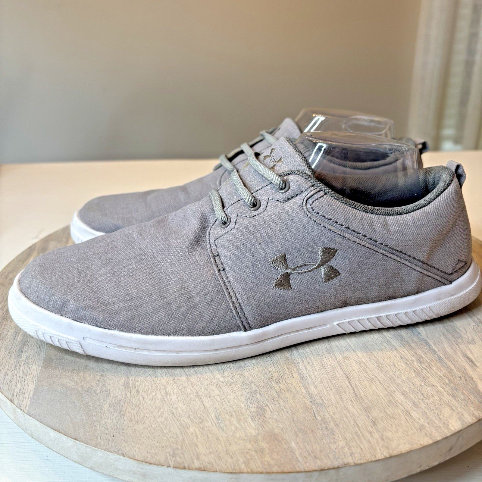 Under Armour Under Armour Men’s Street Encounter IV Gray Slip On Size 10 Size US 10 / EU 43 - 3 Thumbnail