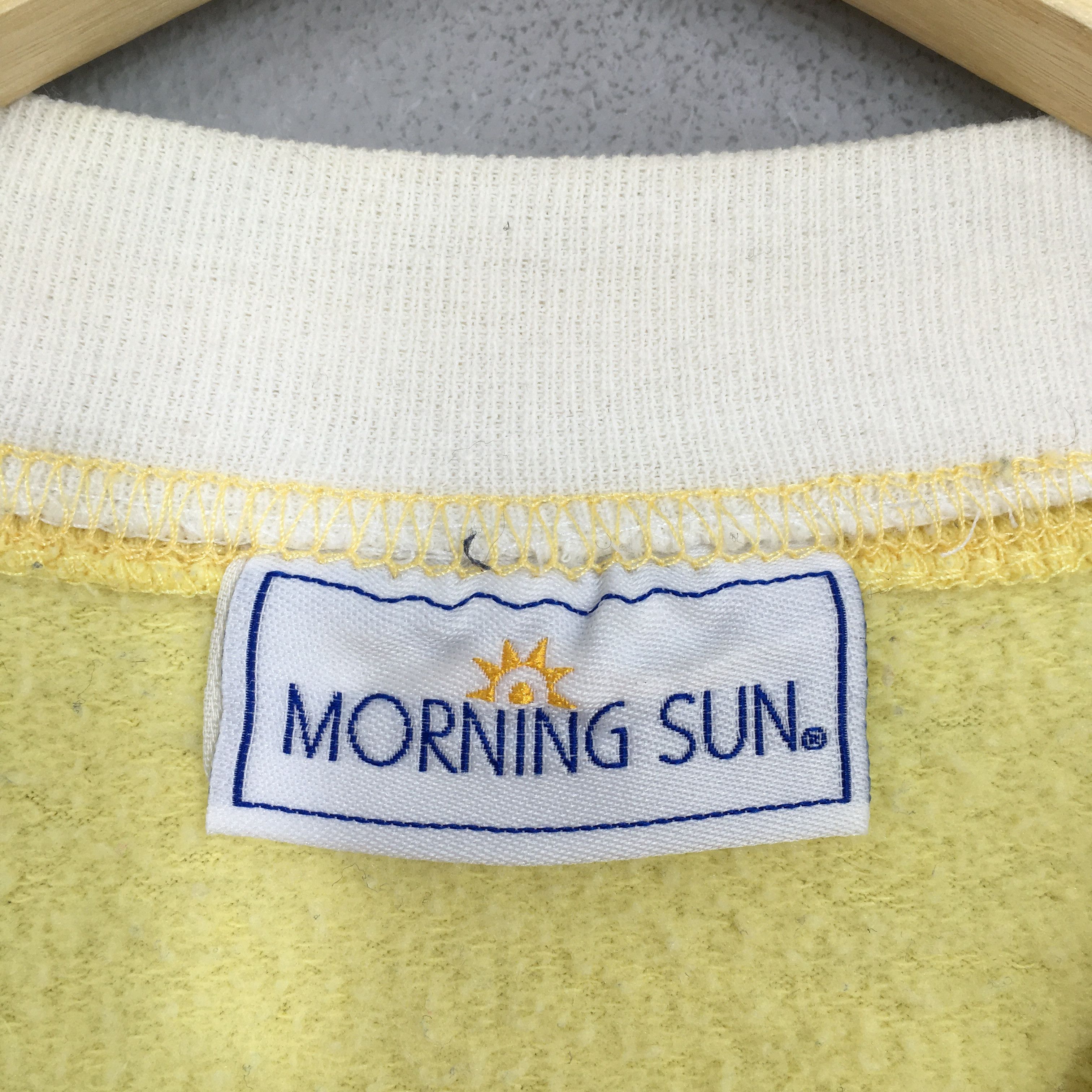 Habitat Vintage 90s Morning Sun Birds Yellow Sweatshirt Medium Size US M / EU 48-50 / 2 - 5 Thumbnail
