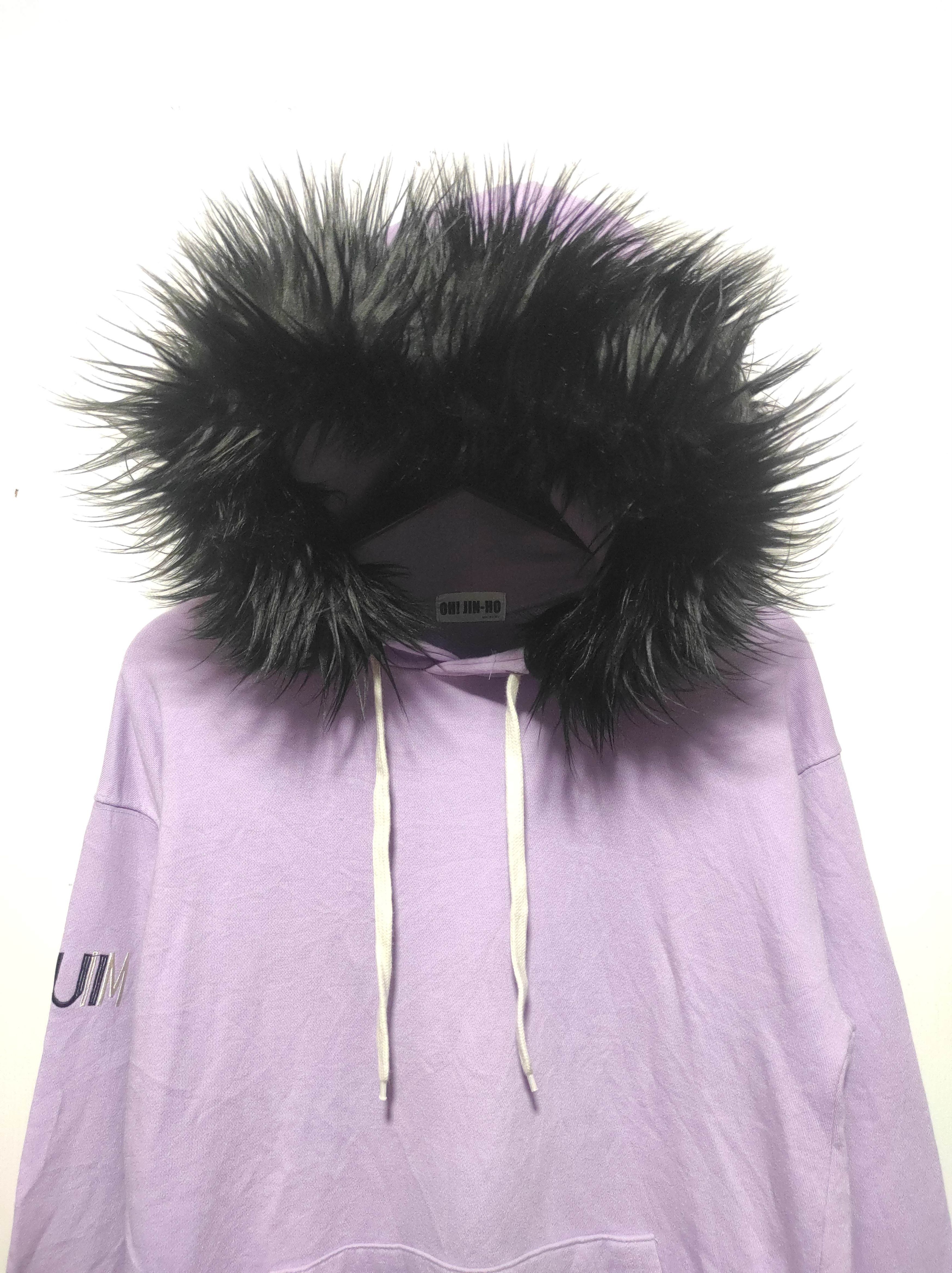 Japanese Brand Oh Jin Ho Fur Hoodie IfSixWasNine LGB style Size M / US 6-8 / IT 42-44 - 2 Thumbnail