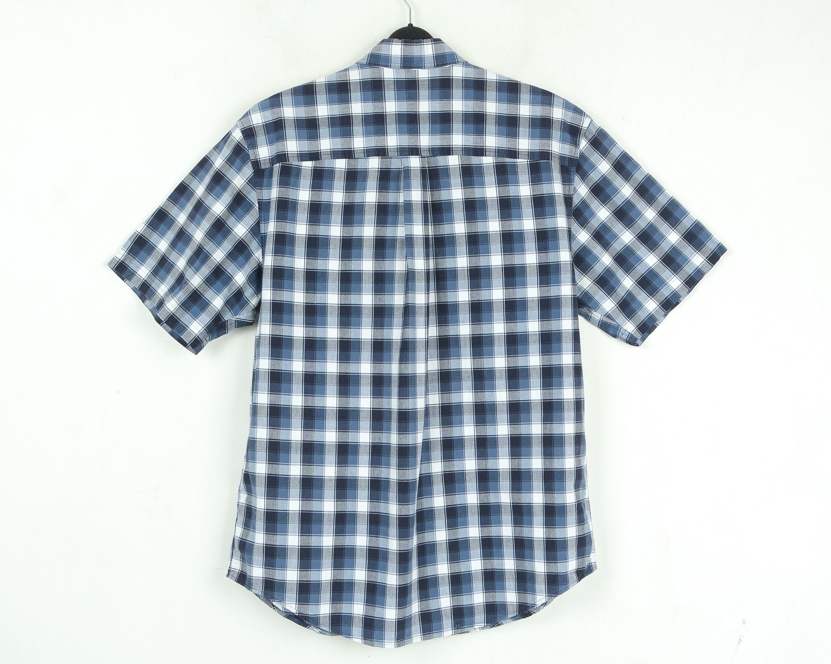 Timberland Casual Shirt Regular Short Sleeved Plaid Check Button Size US M / EU 48-50 / 2 - 2 Thumbnail