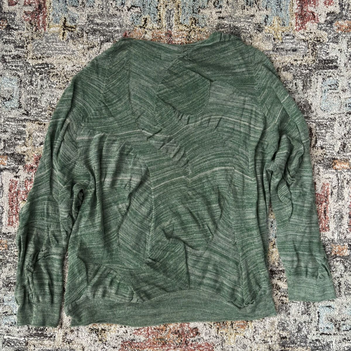 Kapital Amachi wool heathered ruched sweater heather organic Japan Size US S / EU 44-46 / 1 - 4 Thumbnail