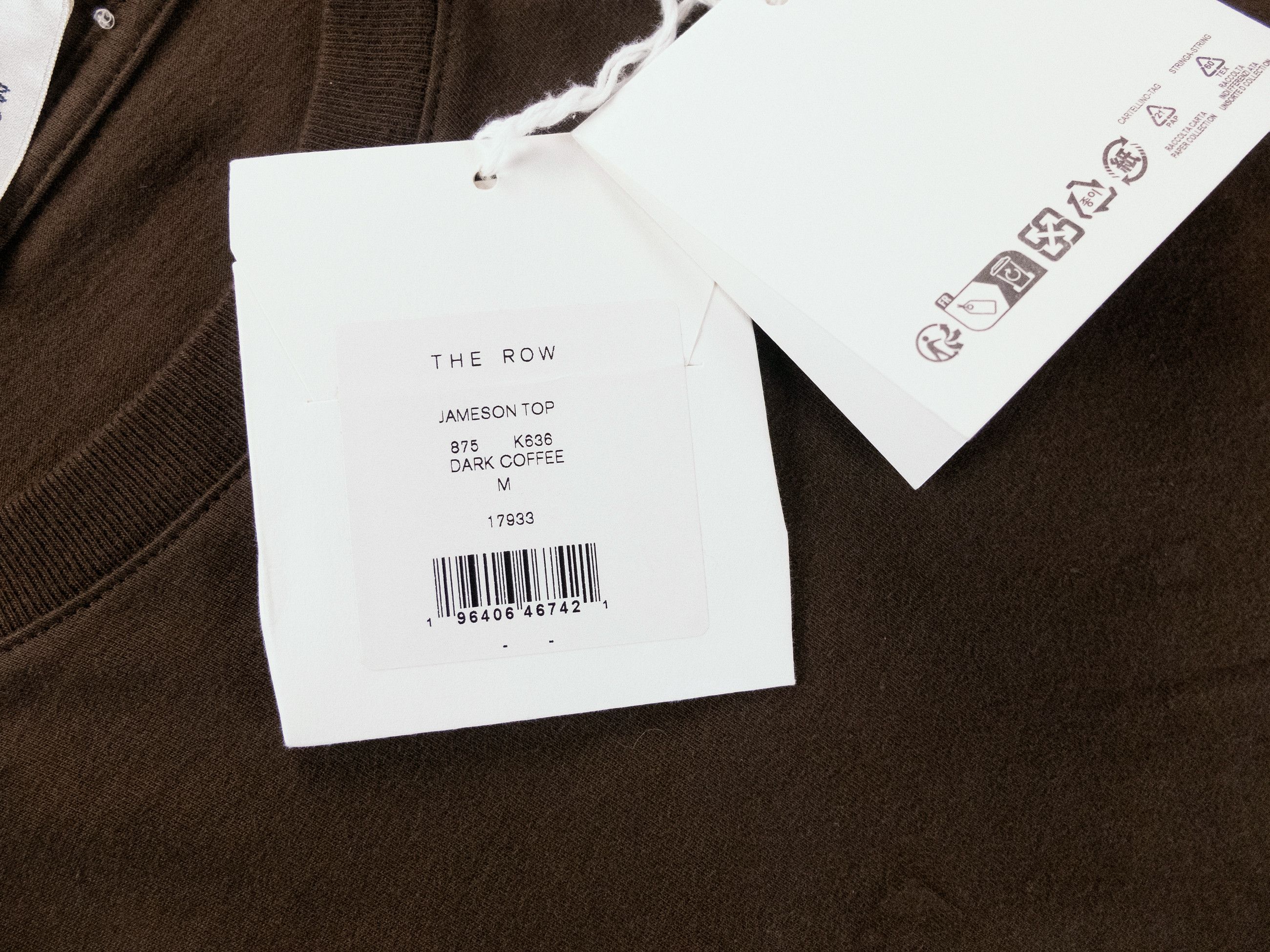 The Row THE ROW Ezan Top relaxed fit gray sweatshirt Size Medium Size US M / EU 48-50 / 2 - 7 Thumbnail
