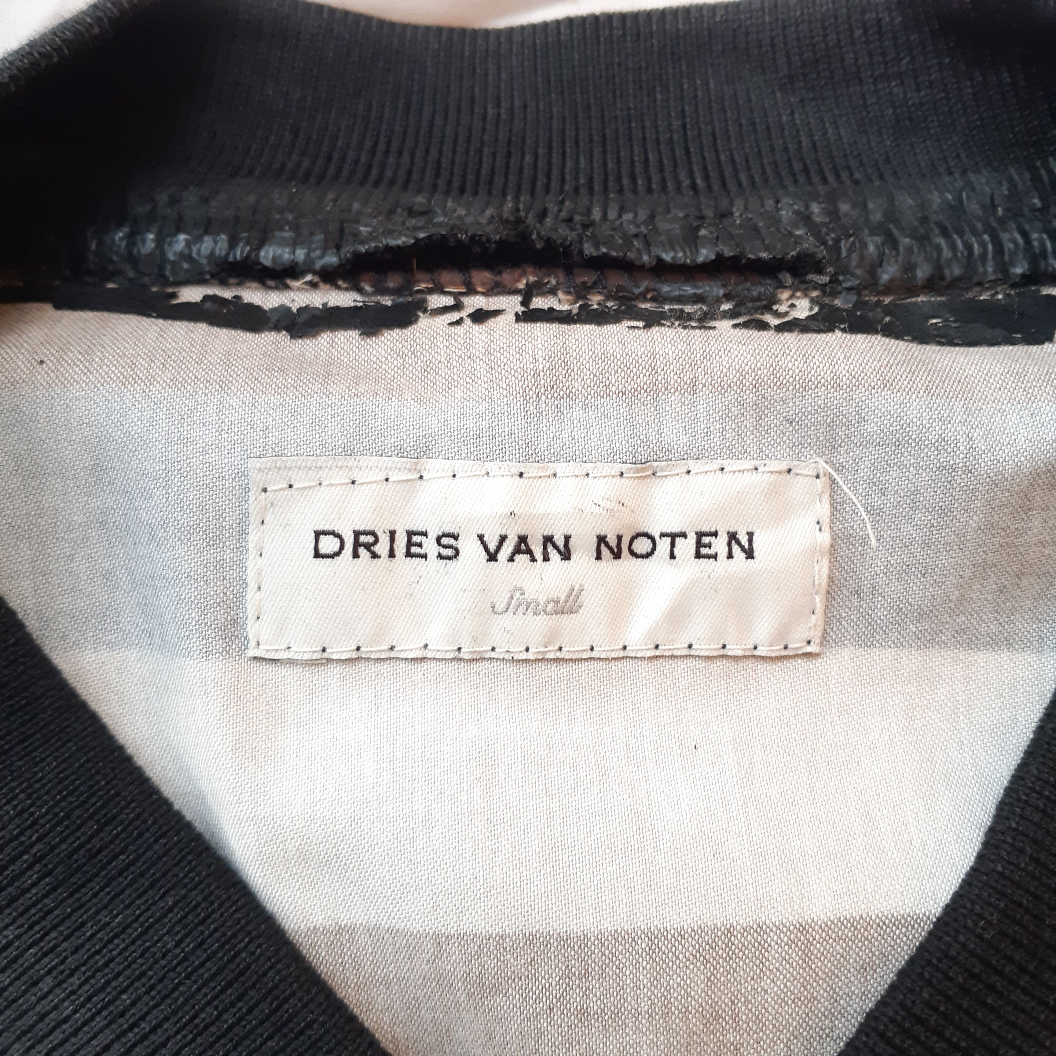 Dries Van Noten Dries Van Noten Striped 2 layer Jacket Size S / US 4 / IT 40 - 15 Thumbnail