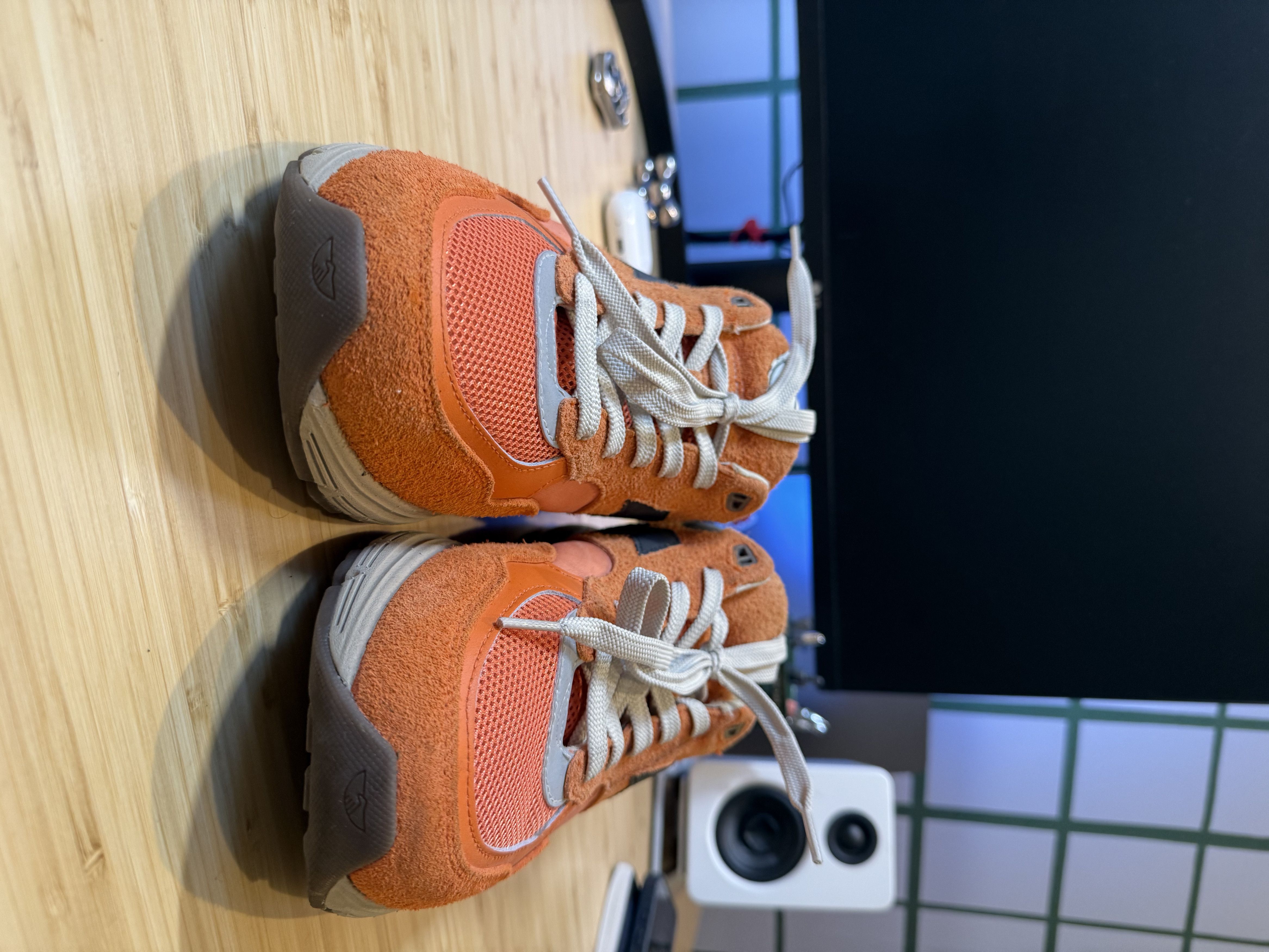 Stepney Workers Club SWC Orange Low Top EU46 but fit 12US Size US 13 / EU 46 - 9 Thumbnail