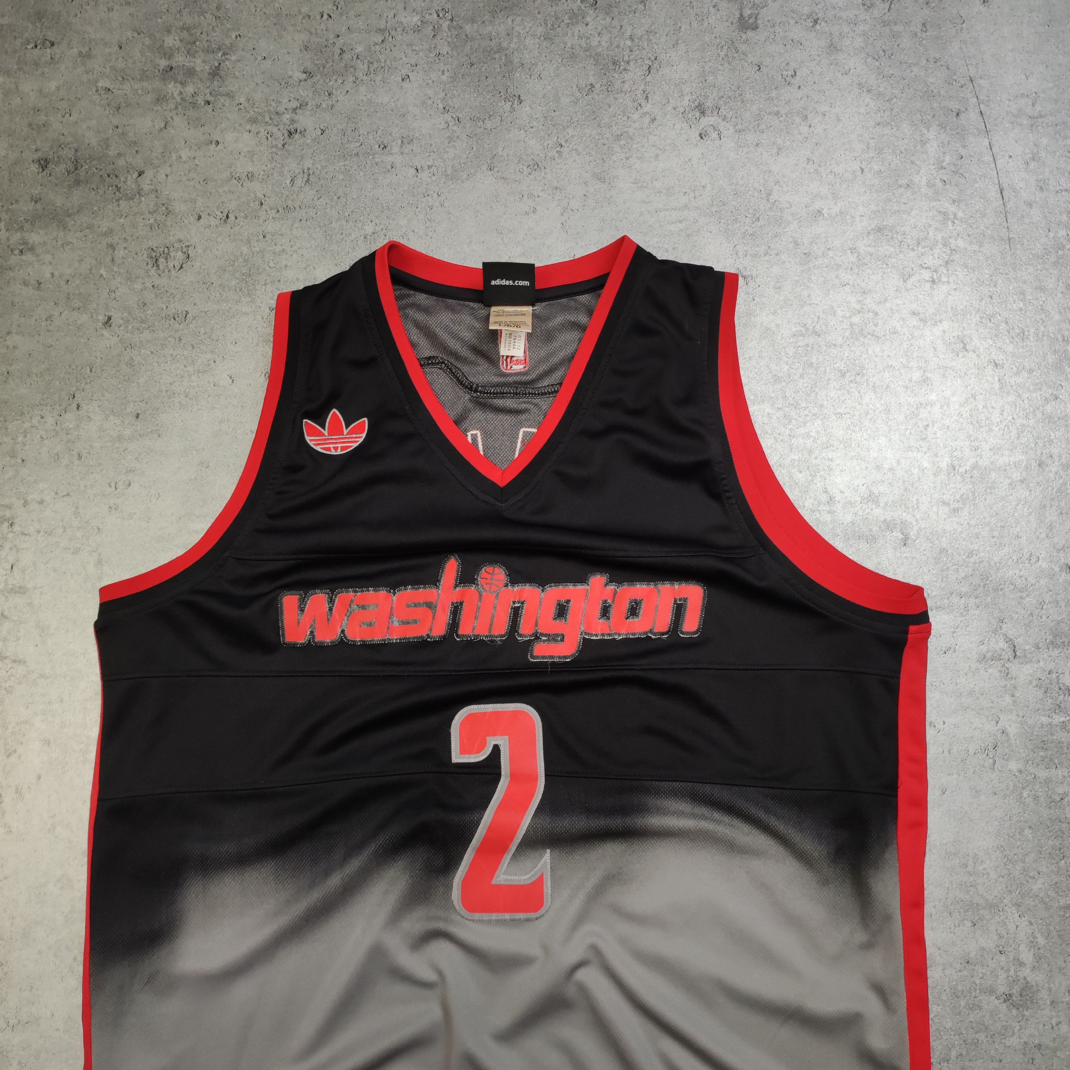 Adidas × NBA RARE Washington Wizards LIMITED #2 Wall 2012 Jersey Size US L / EU 52-54 / 3 - 3 Thumbnail