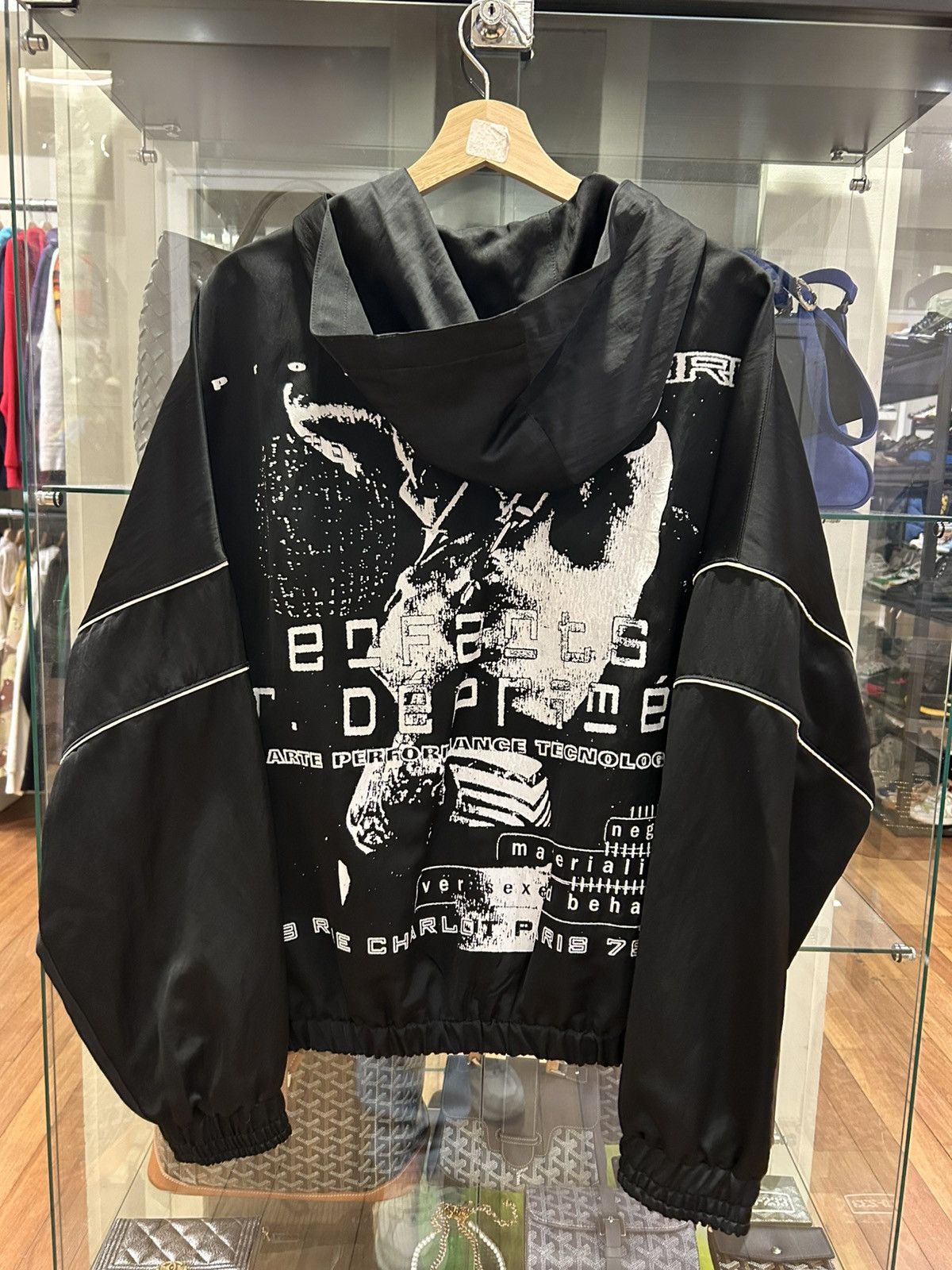 Enfants Riches Deprimes Enfants Riches Déprimés Hooded Silky Track Jacket Size US S / EU 44-46 / 1 - 2 Thumbnail